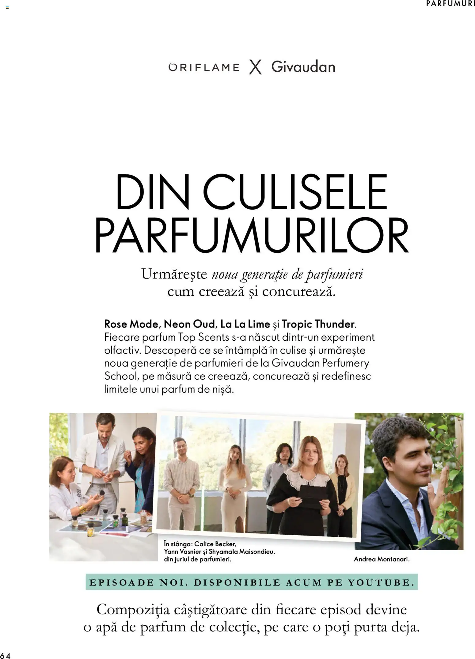 Catalog Oriflame 30 Septembrie - 9 Noiembrie 2026 | Pagina 64 | Produse: Lime, Apă de parfum, Top, Apă