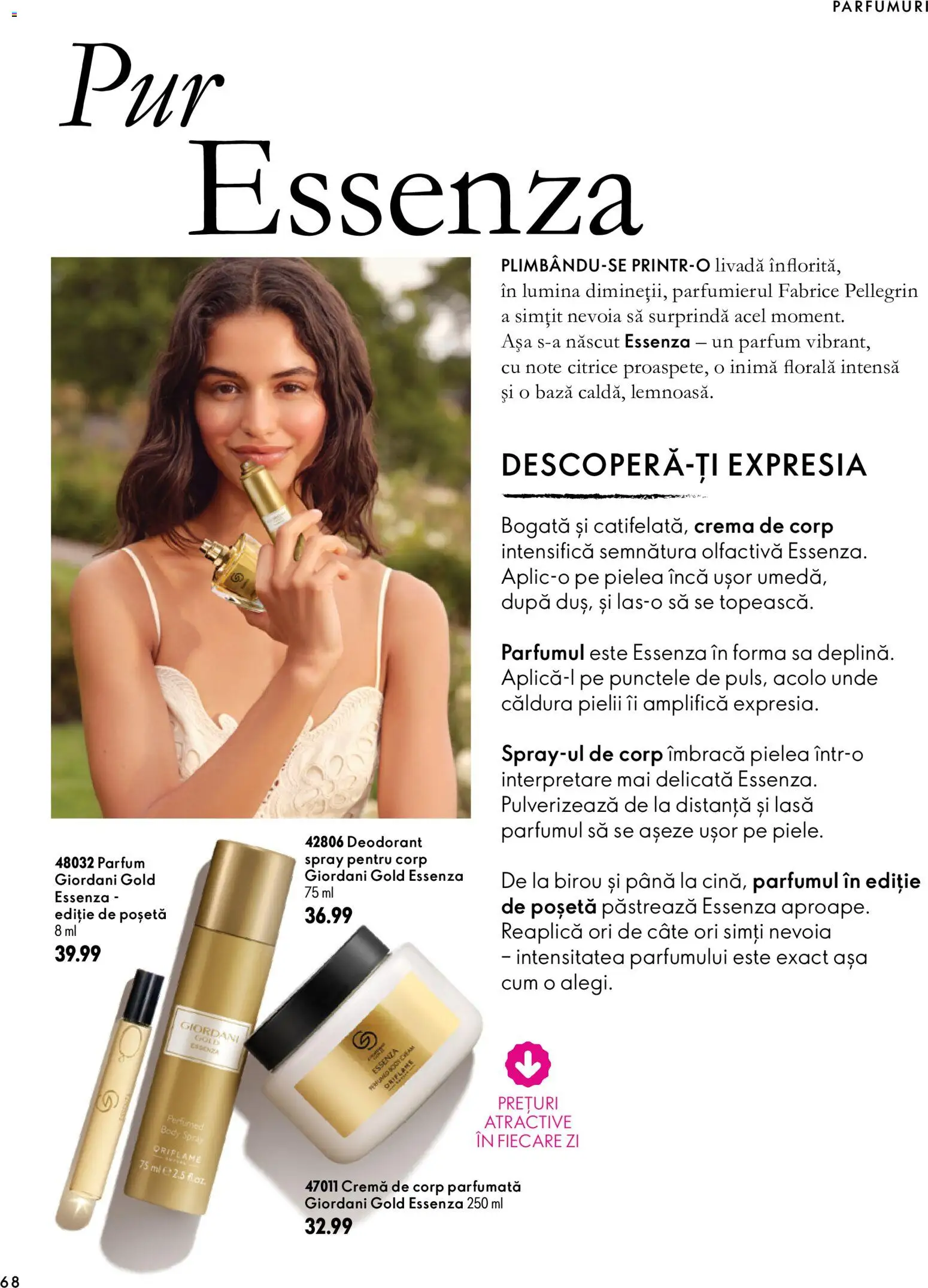 Catalog Oriflame 30 Septembrie - 9 Noiembrie 2026 | Pagina 68 | Produse: Lumină, Birou, Parfum, Cremă de corp