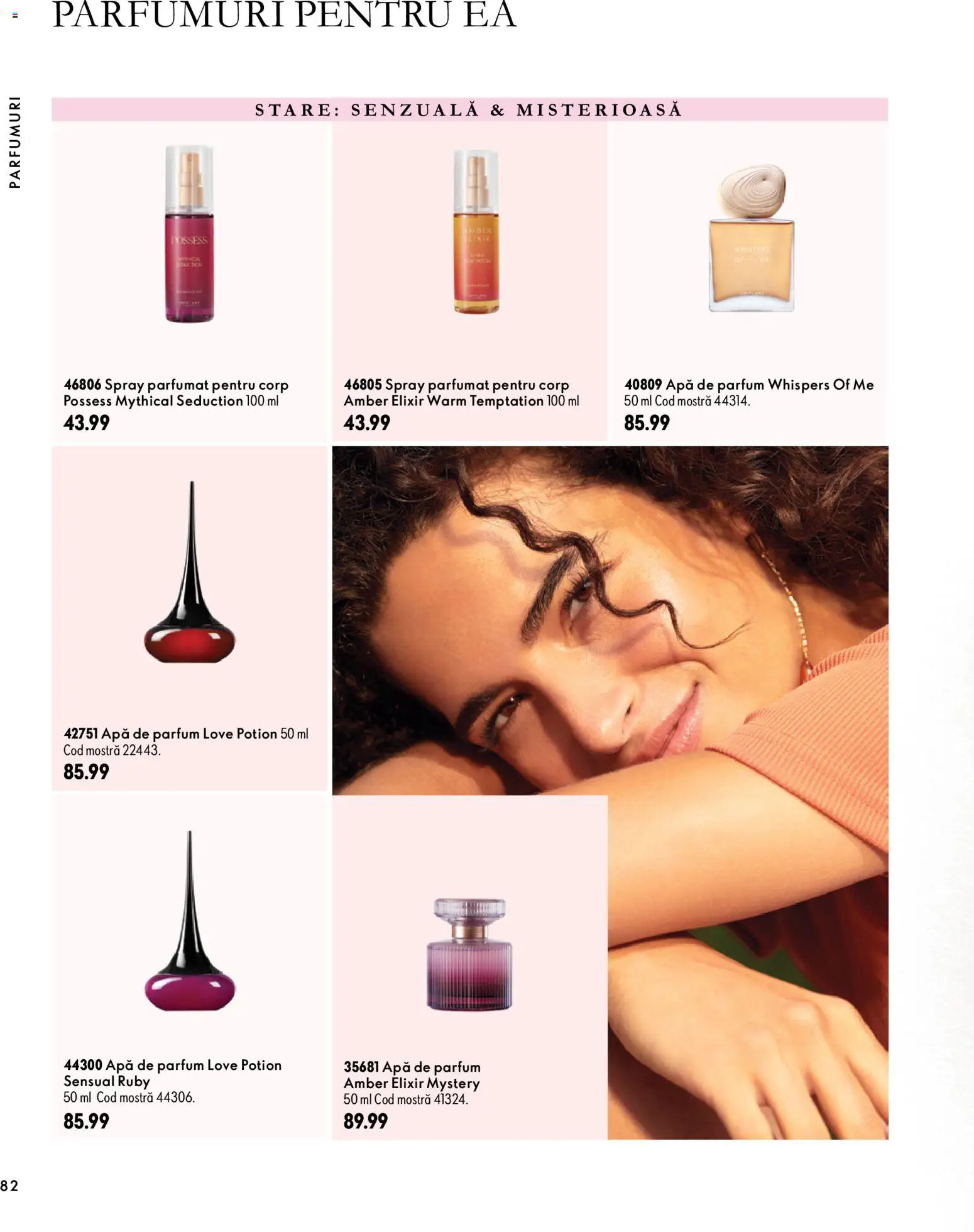 Catalog Oriflame 30 Septembrie - 9 Noiembrie 2026 | Pagina 82 | Produse: Apă de parfum, Elixir, Parfum, Apă