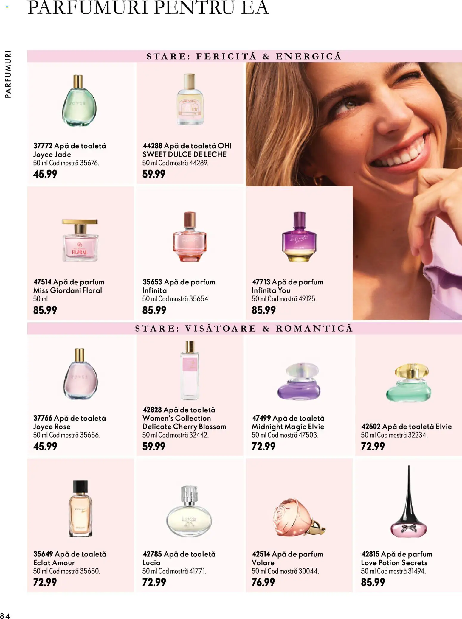 Catalog Oriflame 30 Septembrie - 9 Noiembrie 2026 | Pagina 84 | Produse: Apă de parfum, Magic, Parfum, Apă