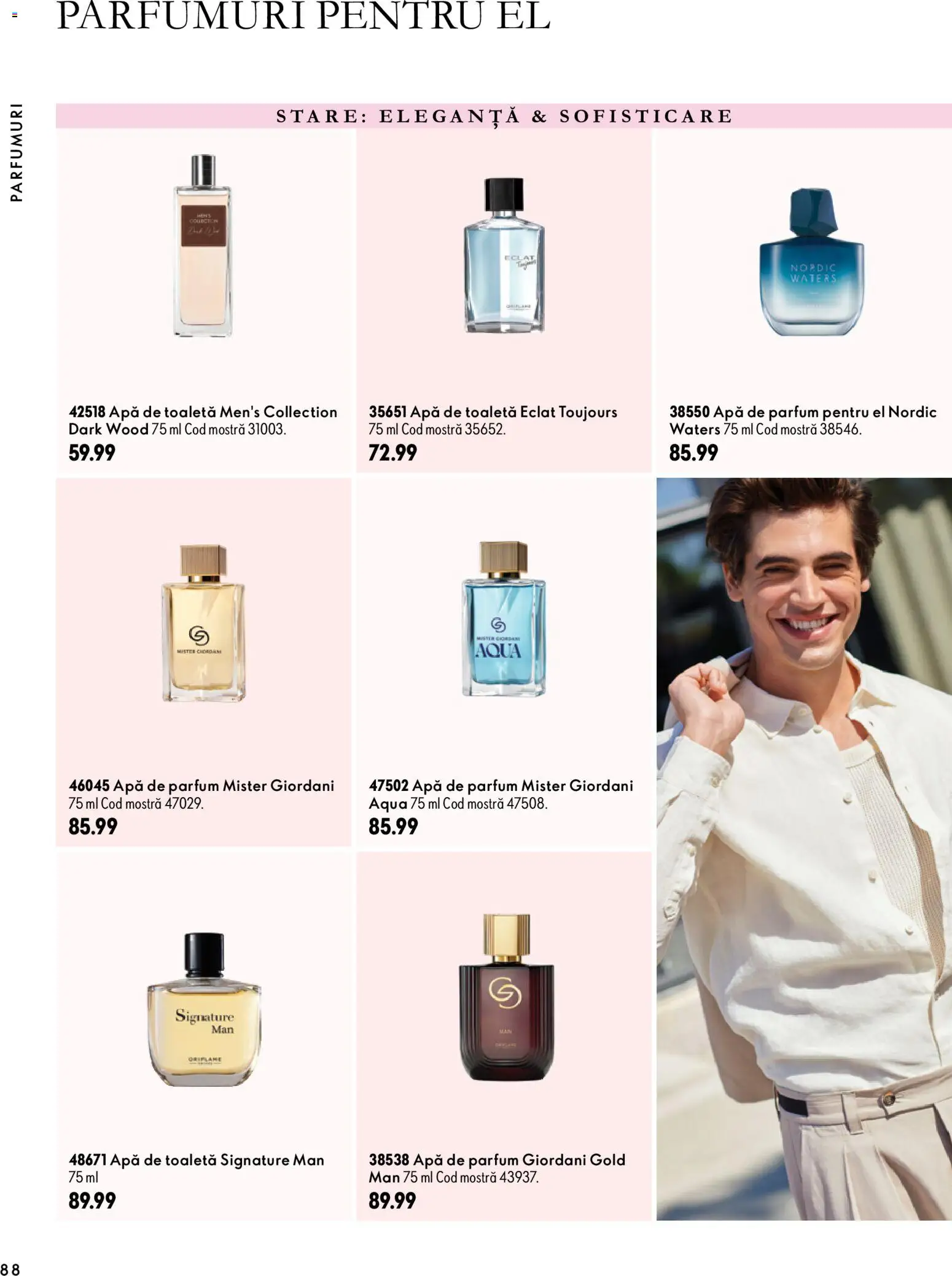 Catalog Oriflame 30 Septembrie - 9 Noiembrie 2026 | Pagina 88 | Produse: Apă de parfum, Apă de toaletă, Aqua, Apă