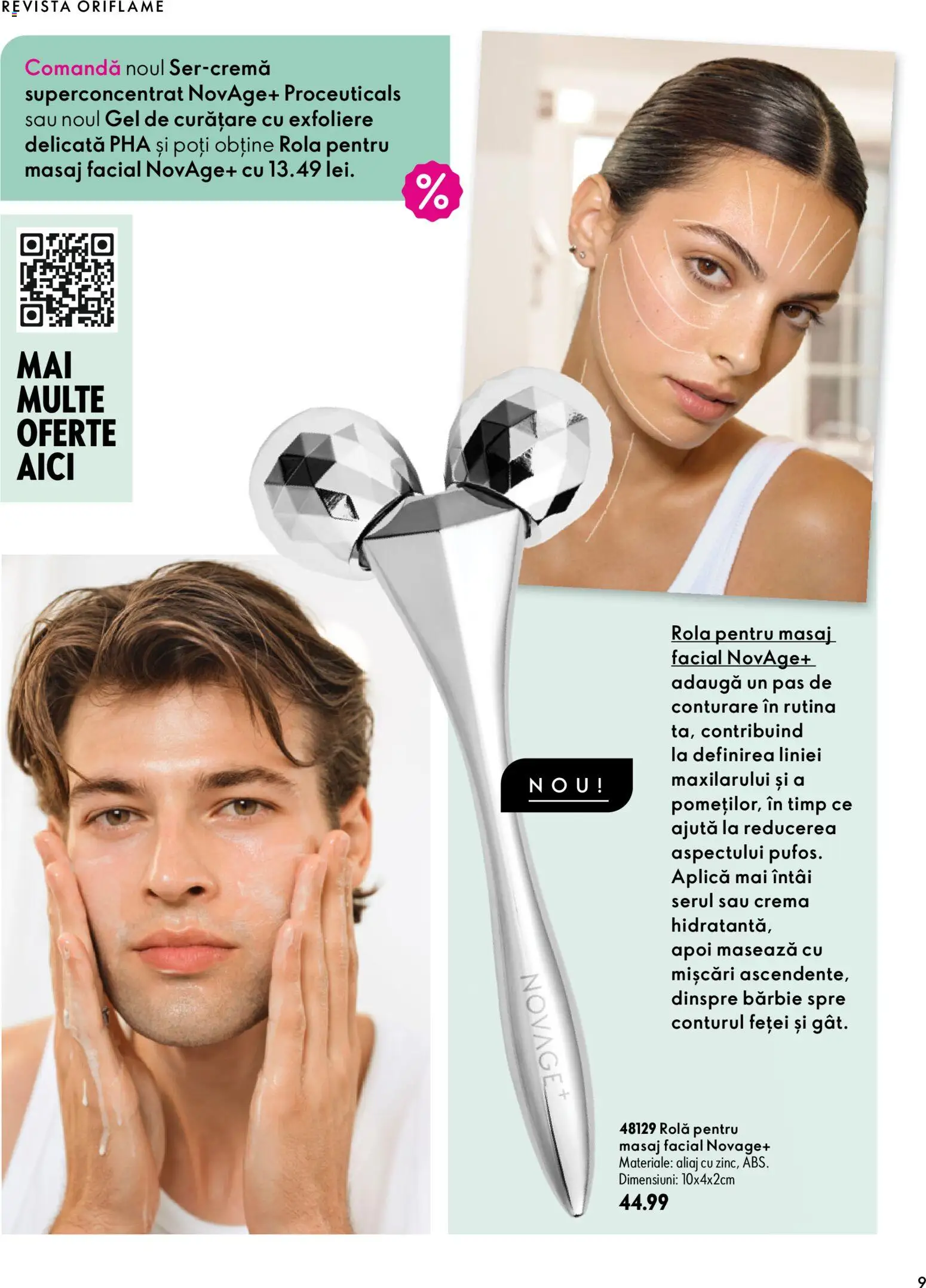 Catalog Oriflame 30 Septembrie - 9 Noiembrie 2026 | Pagina 9 | Produse: Gel de curățare, Aplică, Cremă
