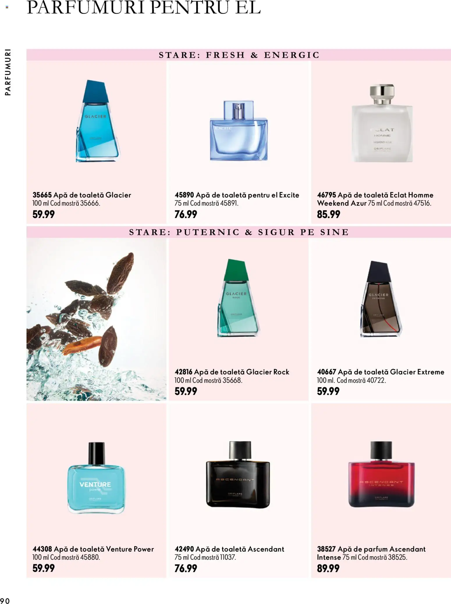 Catalog Oriflame 30 Septembrie - 9 Noiembrie 2026 | Pagina 90 | Produse: Apă de parfum, Parfum, Apă de toaletă, Apă