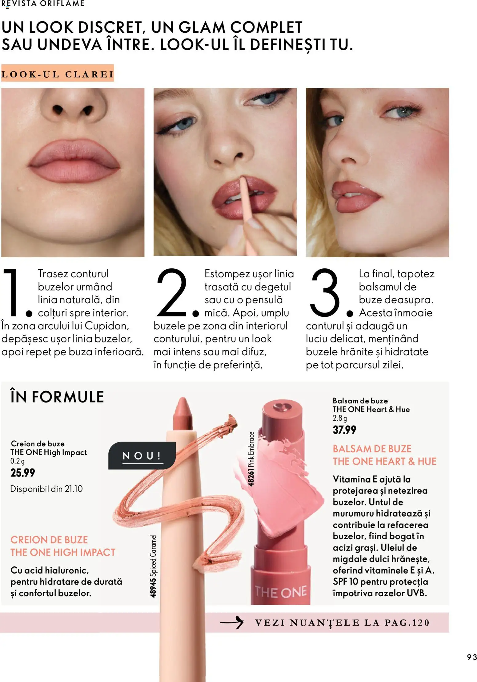 Catalog Oriflame 30 Septembrie - 9 Noiembrie 2026 | Pagina 93 | Produse: Migdale, Balsam, Impact, Balsam de buze