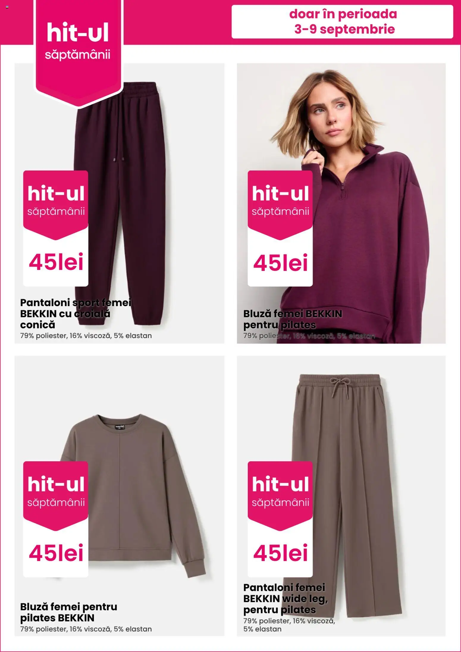 Catalog Pepco 3 - 8 Septembrie 2026 | Pagina 2 | Produse: Sport, Bluză, Pantaloni