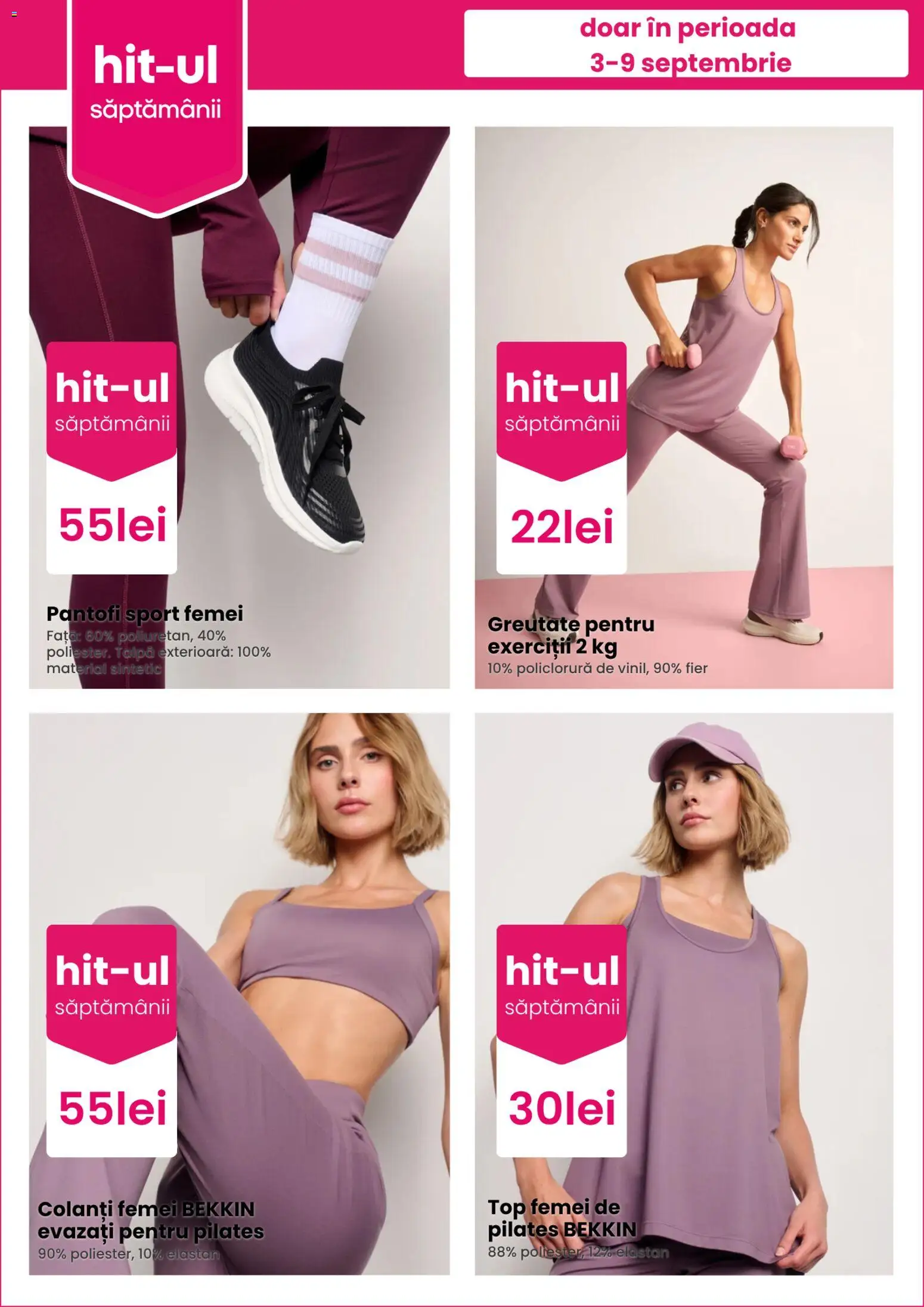 Catalog Pepco 3 - 8 Septembrie 2026 | Pagina 4 | Produse: Fier, Top, Pantofi, Colanți