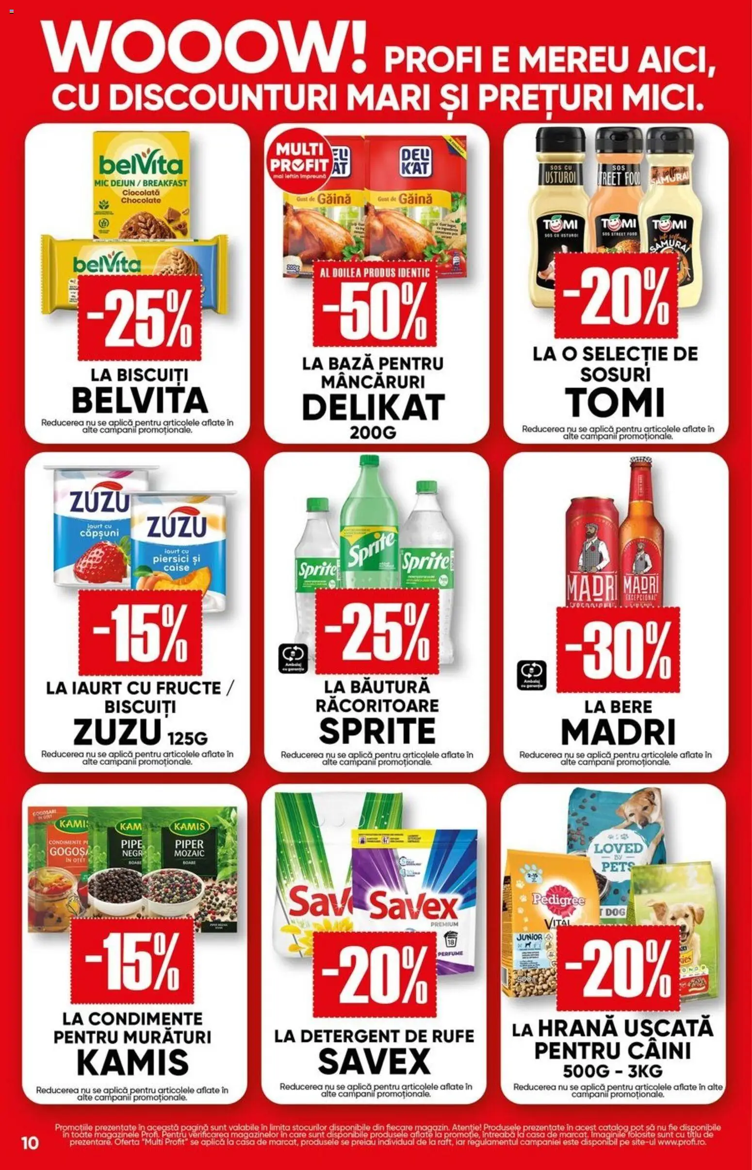 Catalog Profi 3 - 8 Septembrie 2026 | Pagina 10 | Produse: Detergent, Căpșuni, Biscuiți, Piersici