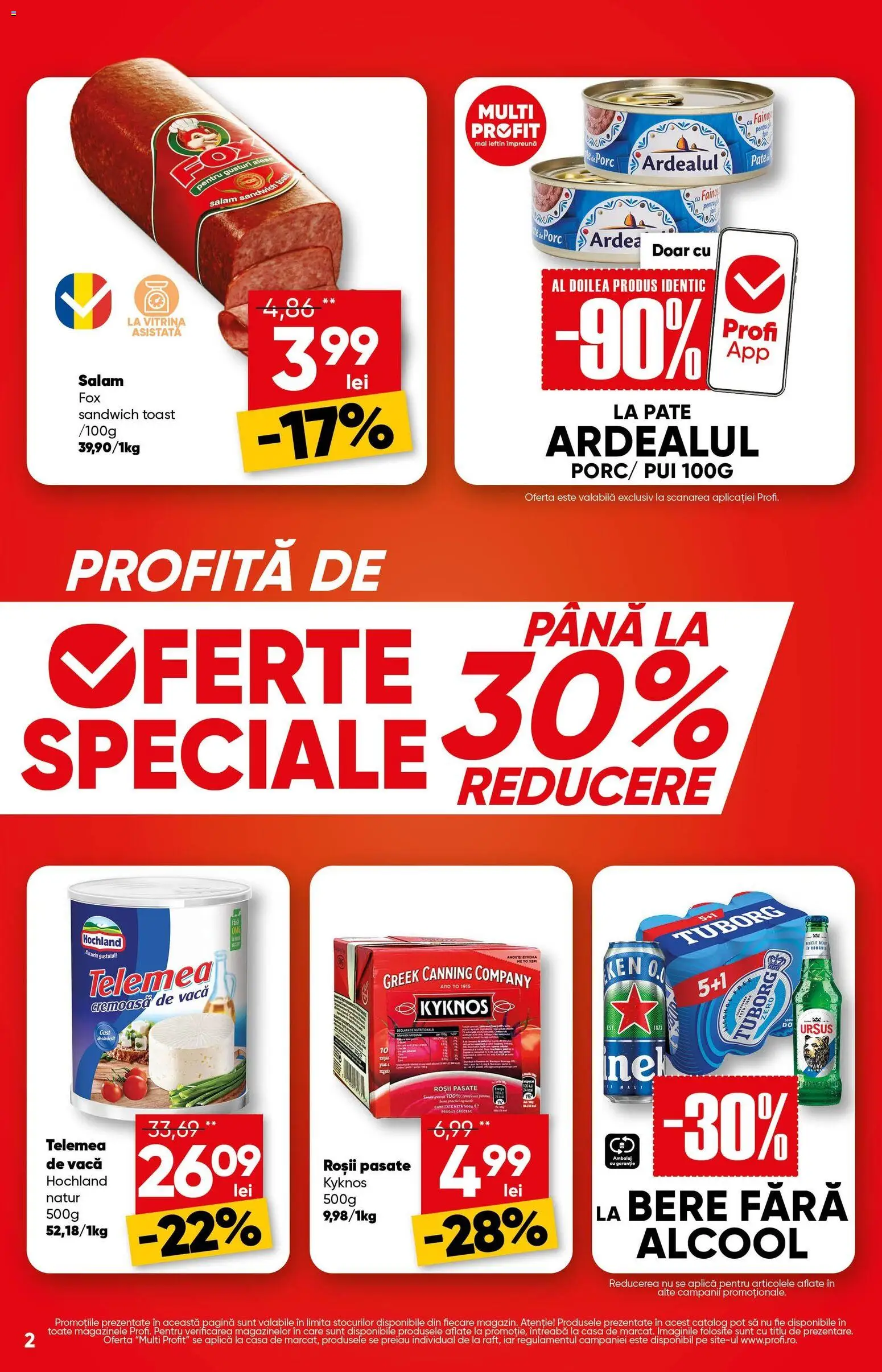 Catalog Profi 3 - 8 Septembrie 2026 | Pagina 2 | Produse: Zero, Hochland, Bere, Paste