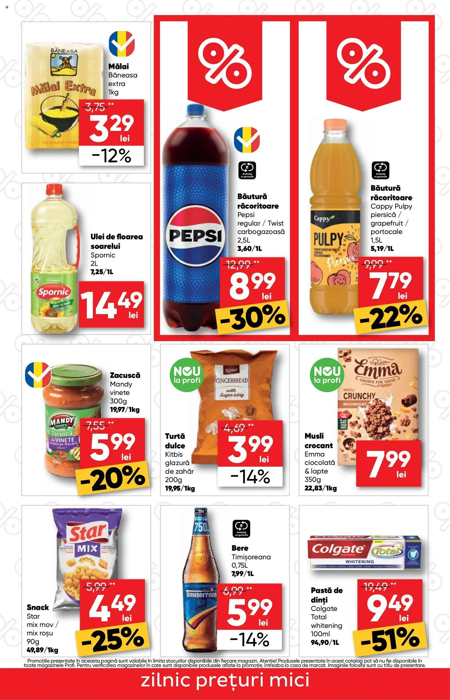 Catalog Profi 3 - 8 Septembrie 2026 | Pagina 3 | Produse: Mici, Lapte, Zacuscă, Zahăr