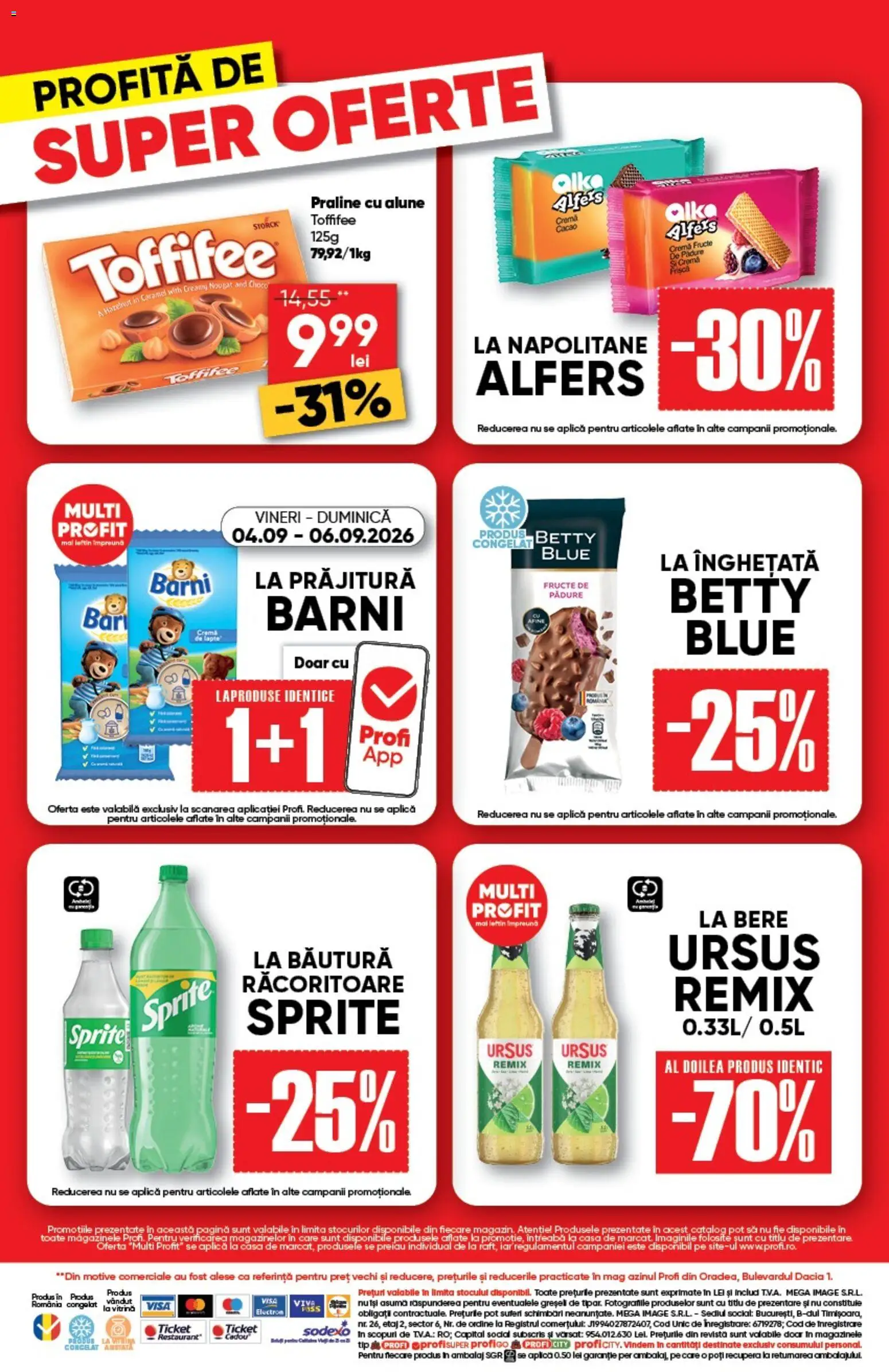 Catalog Profi 3 - 8 Septembrie 2026 | Pagina 4 | Produse: Ursus, Aplică, Vitrină, Cremă