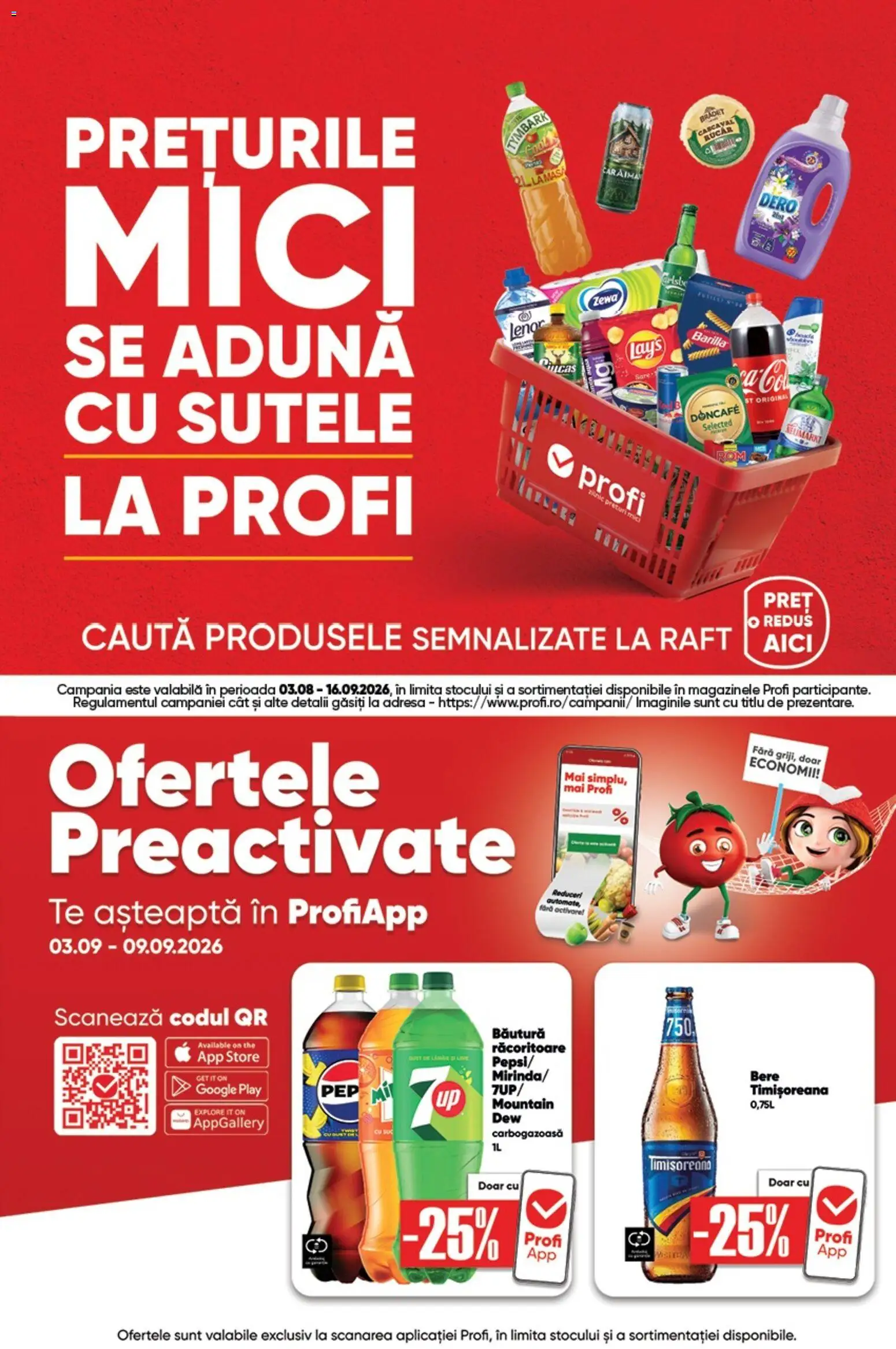 Catalog Profi 3 - 8 Septembrie 2026 | Pagina 5 | Produse: Barilla, Bautura racoritoare, Raft, Cașcaval