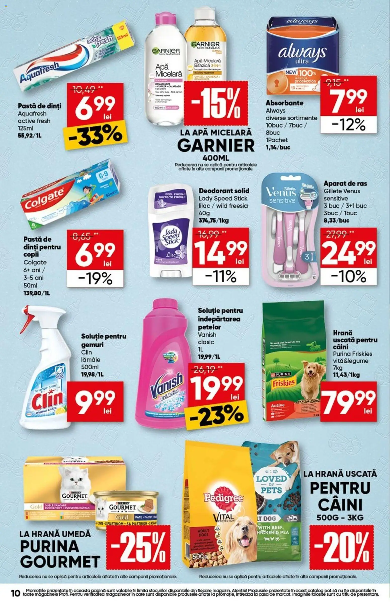 Catalog Profi 3 - 8 Septembrie 2026 | Pagina 10 | Produse: Vită, Active, Îndepărtarea petelor, Lămâie