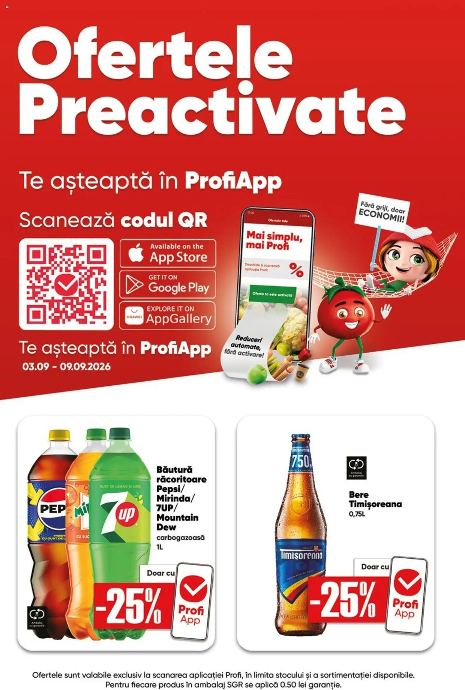 Catalog Profi 3 - 8 Septembrie 2026 | Pagina 12 | Produse: Aplică, Bautura racoritoare, Suc, Bere