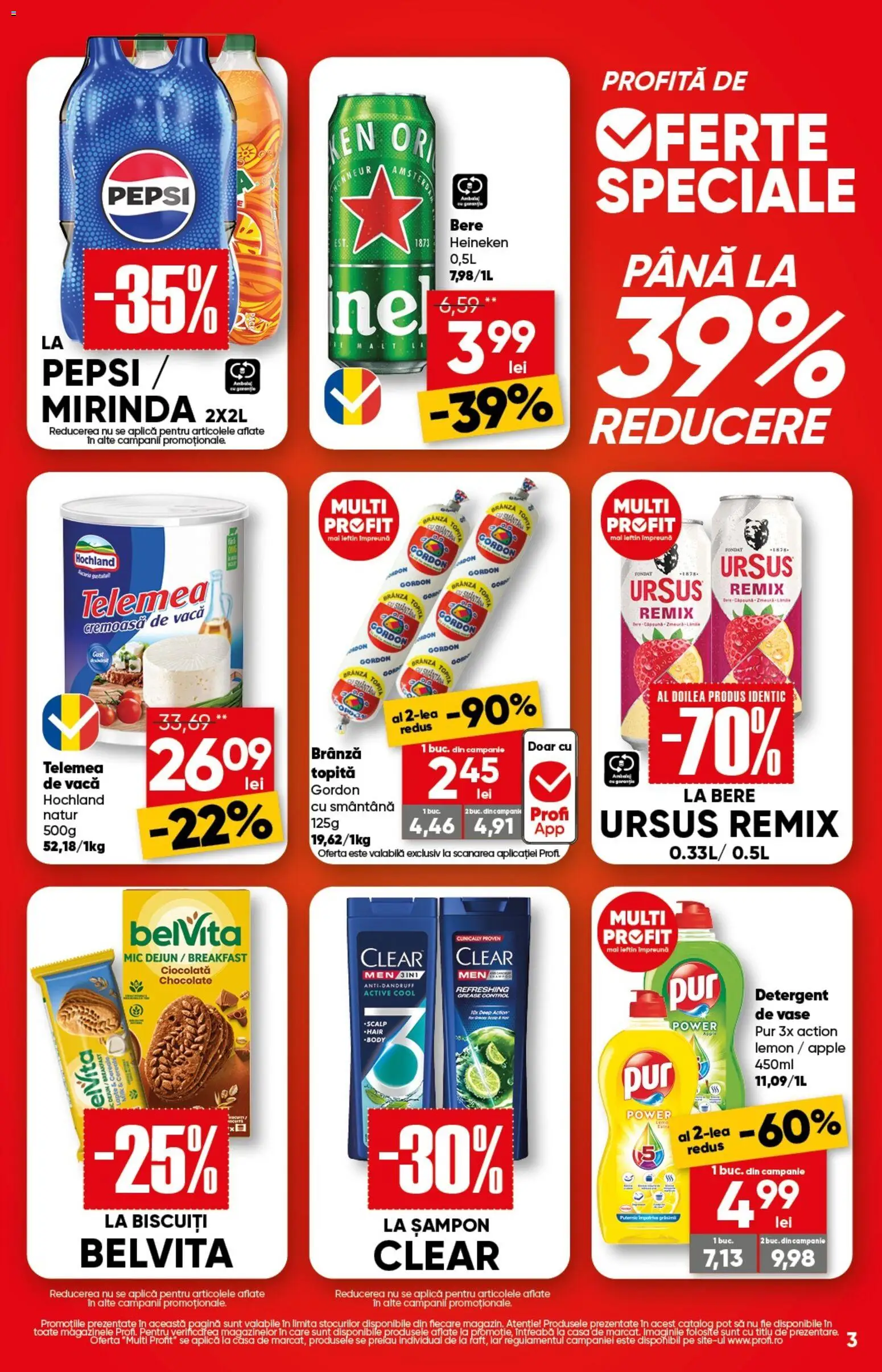 Catalog Profi 3 - 8 Septembrie 2026 | Pagina 3 | Produse: Aplică, Pepsi, Hochland, Bere