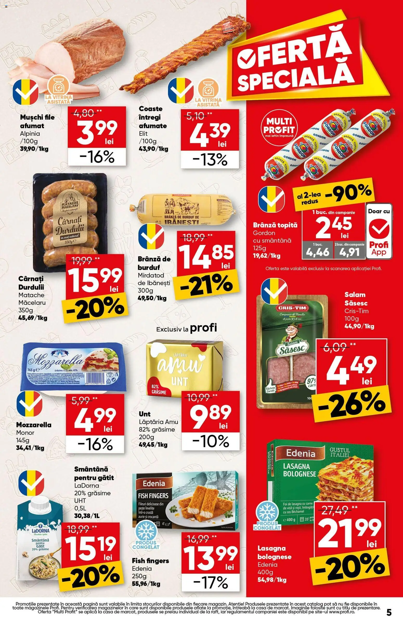 Catalog Profi 3 - 8 Septembrie 2026 | Pagina 5 | Produse: Vită, Aplică, Mușchi, Sos