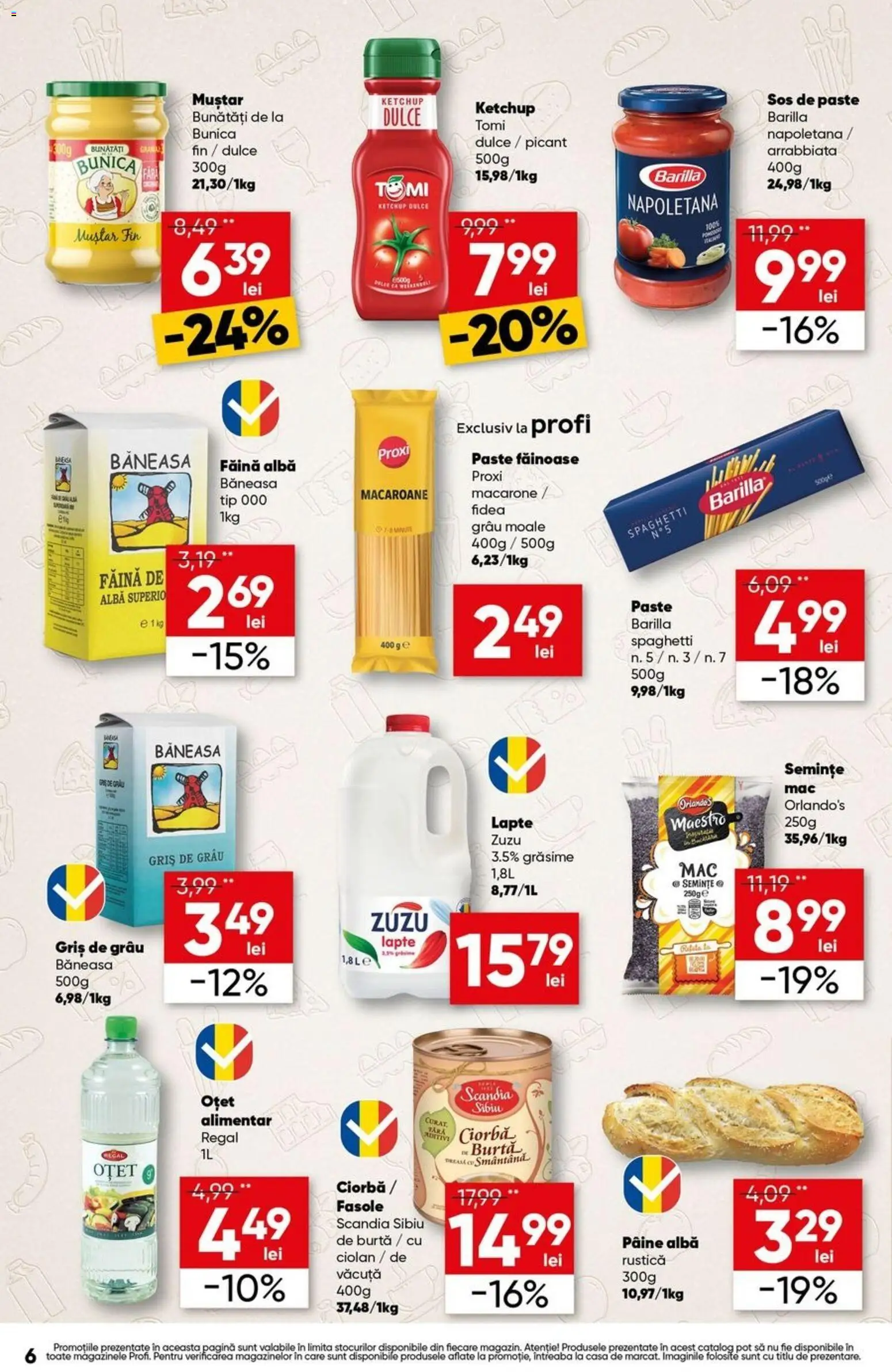Catalog Profi 3 - 8 Septembrie 2026 | Pagina 6 | Produse: Alba, Ciorba, Oțet, Muștar