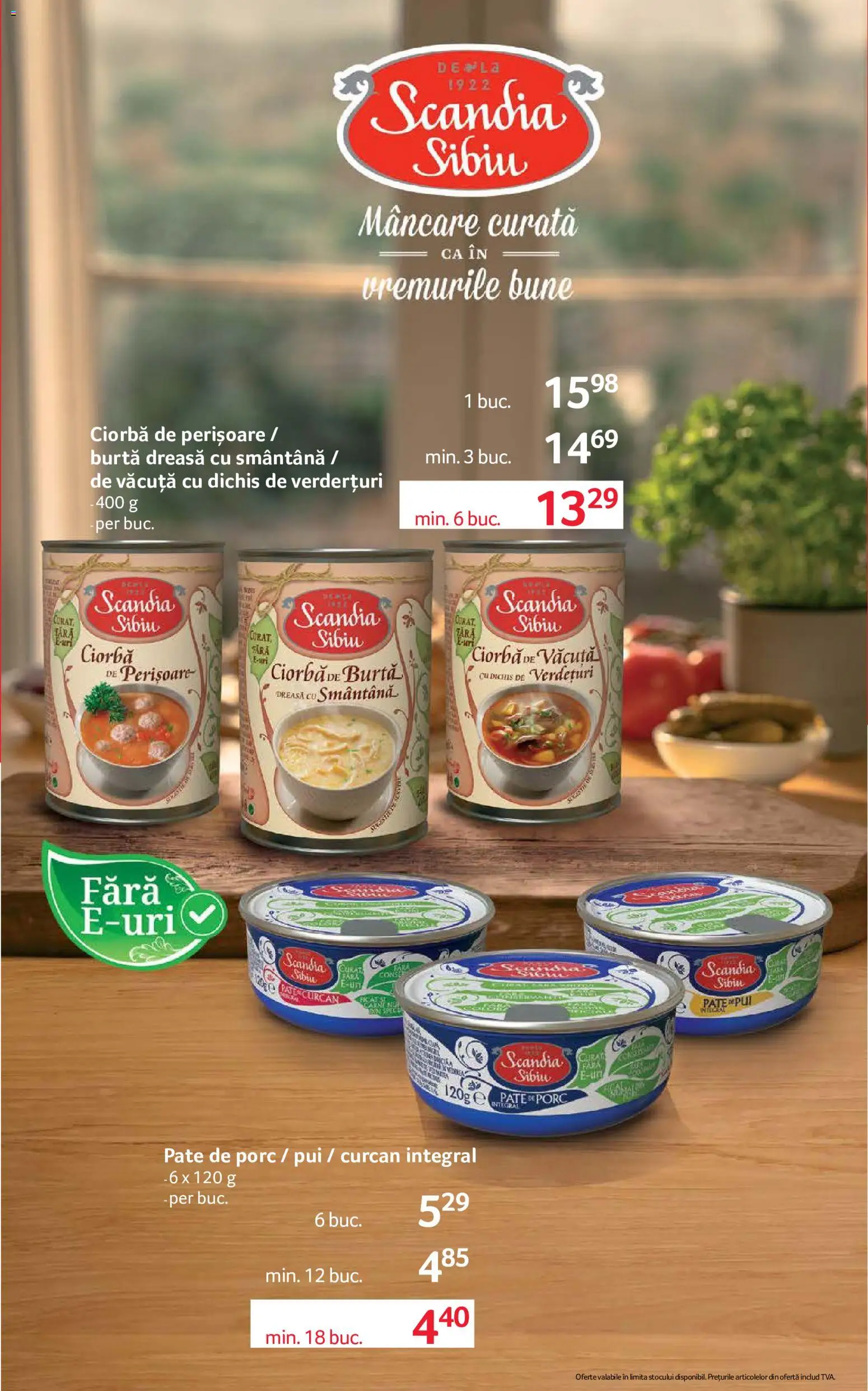Catalog Selgros 4 - 16 Septembrie 2026 | Pagina 14 | Produse: Ciorba, Pate de Porc, Pate, Smântână