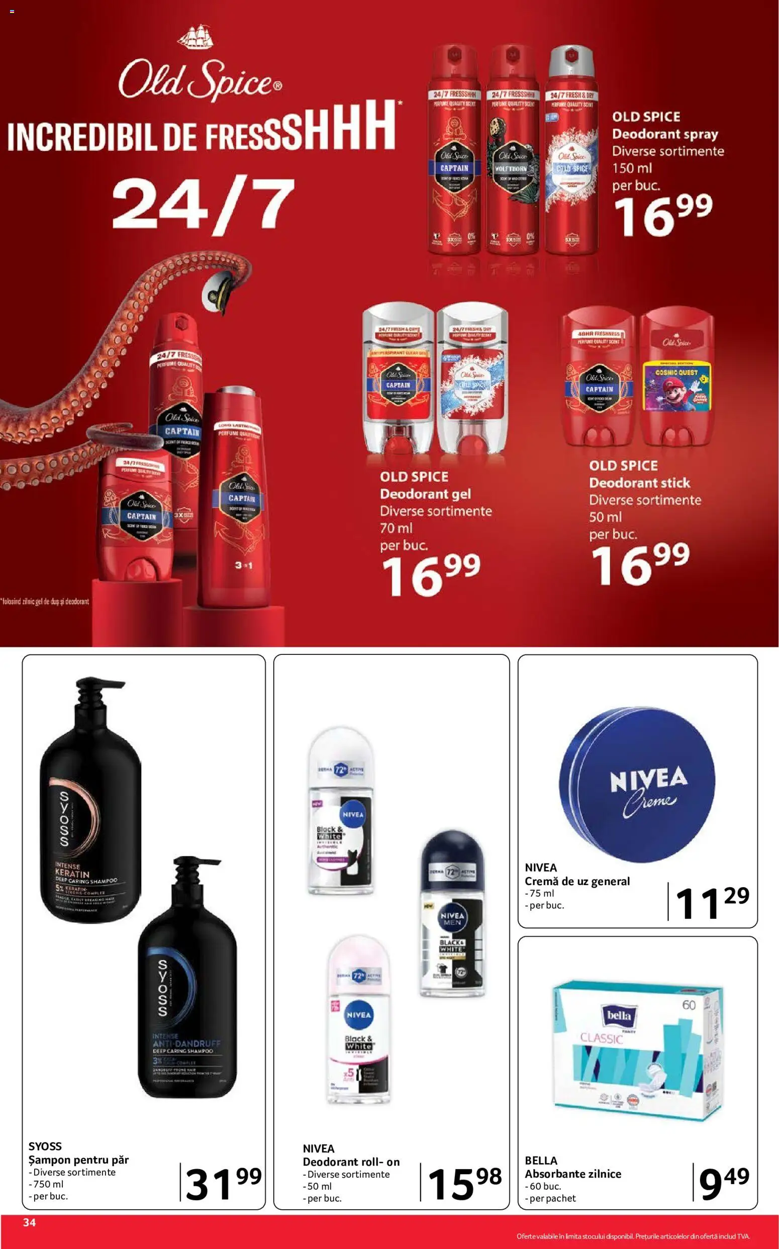 Catalog Selgros 4 - 16 Septembrie 2026 | Pagina 34 | Produse: Syoss, Duș, Deodorant, Black