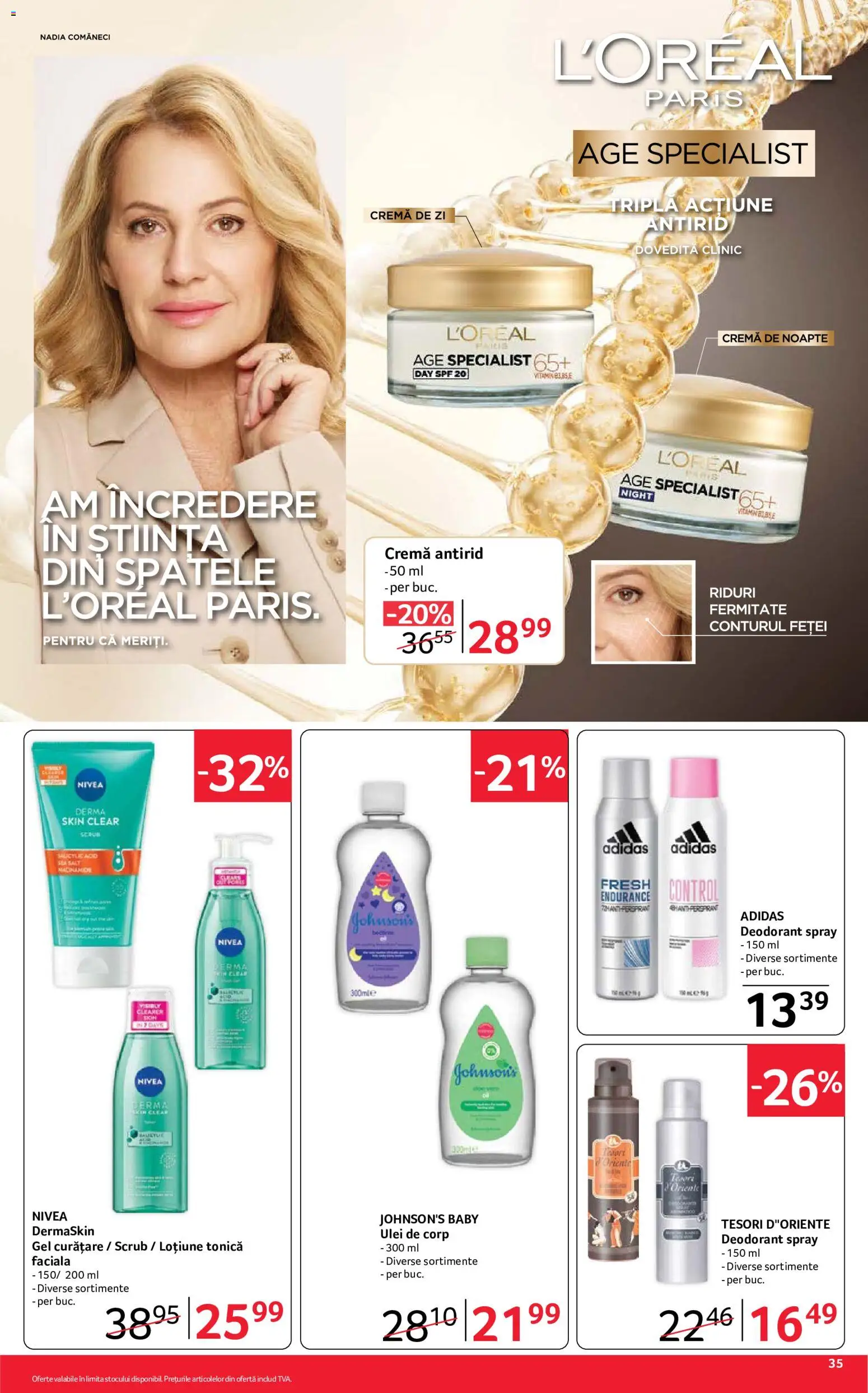 Catalog Selgros 4 - 16 Septembrie 2026 | Pagina 35 | Produse: Nivea, Cremă de zi, Cremă de noapte, Scrub