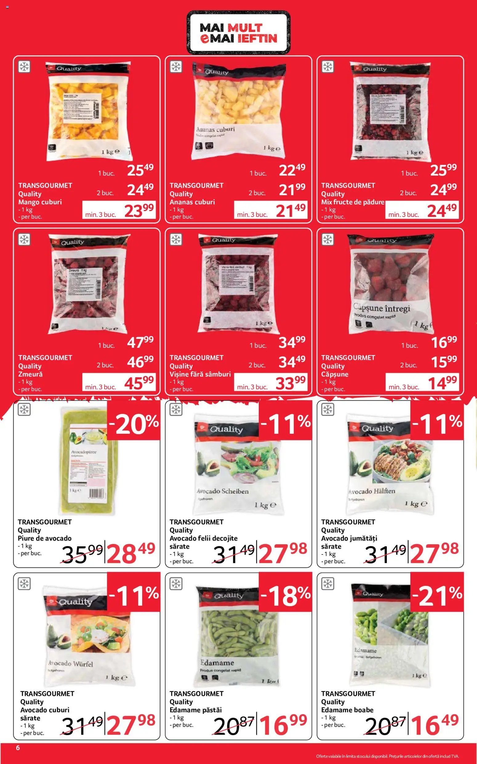 Catalog Selgros 4 - 16 Septembrie 2026 | Pagina 6 | Produse: Mix fructe, Avocado, Fructe, Mango