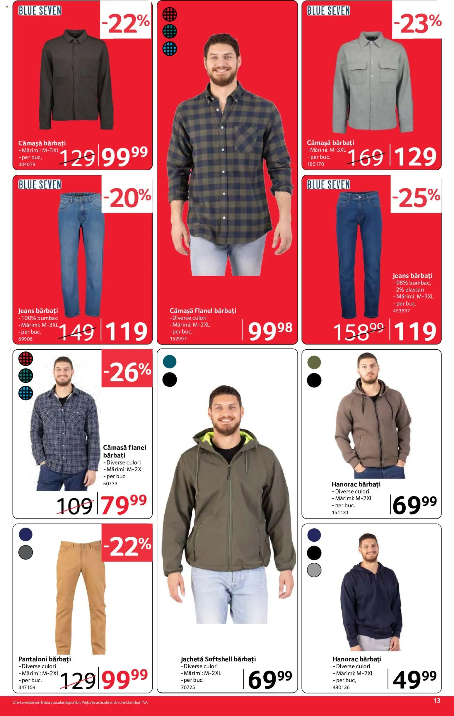Catalog Selgros 4 - 16 Septembrie 2026 | Pagina 13 | Produse: Jachetă, Pantaloni, Hanorac