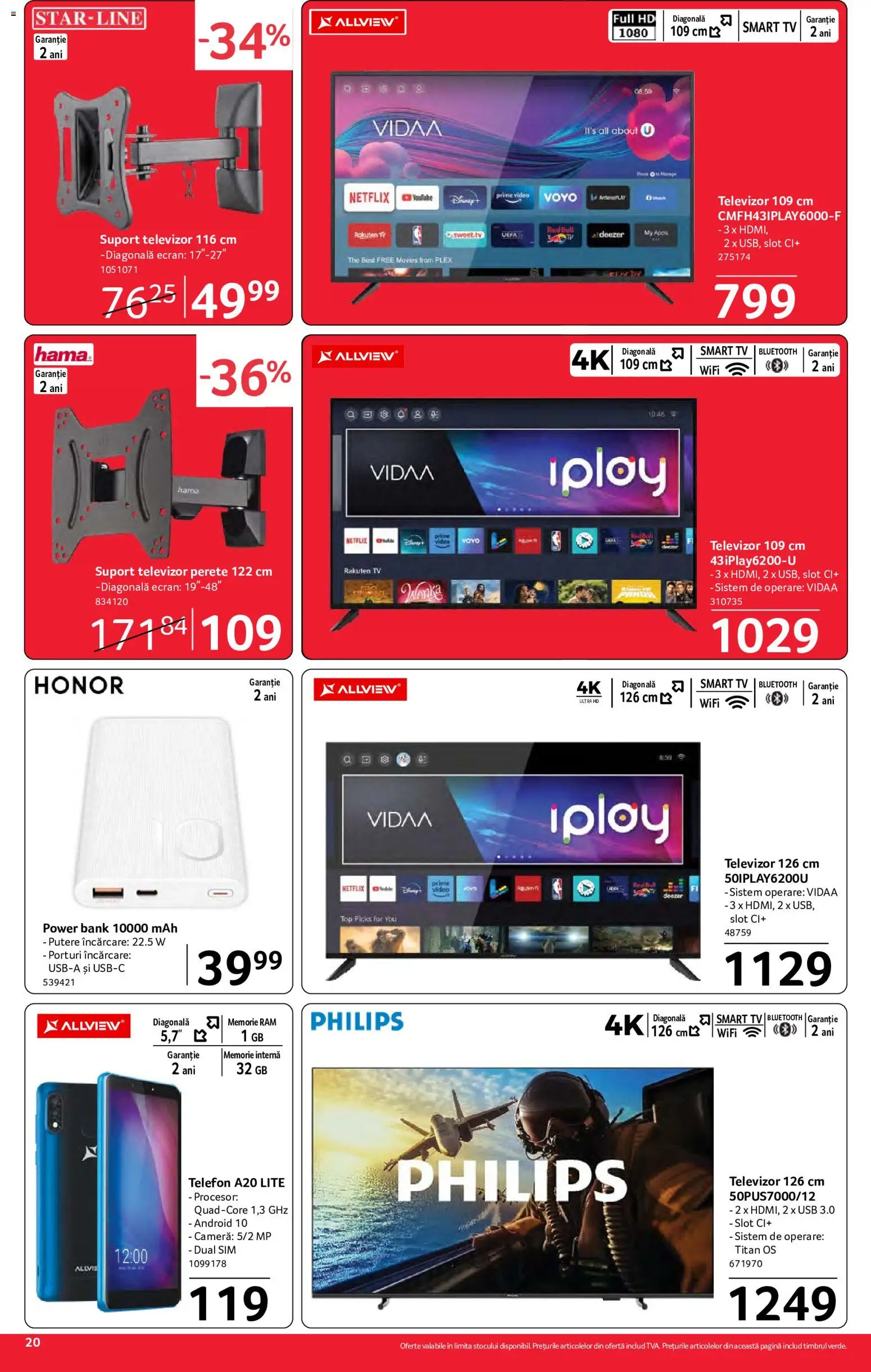 Catalog Selgros 4 - 16 Septembrie 2026 | Pagina 20 | Produse: Usb, Top, Suport, Smart TV