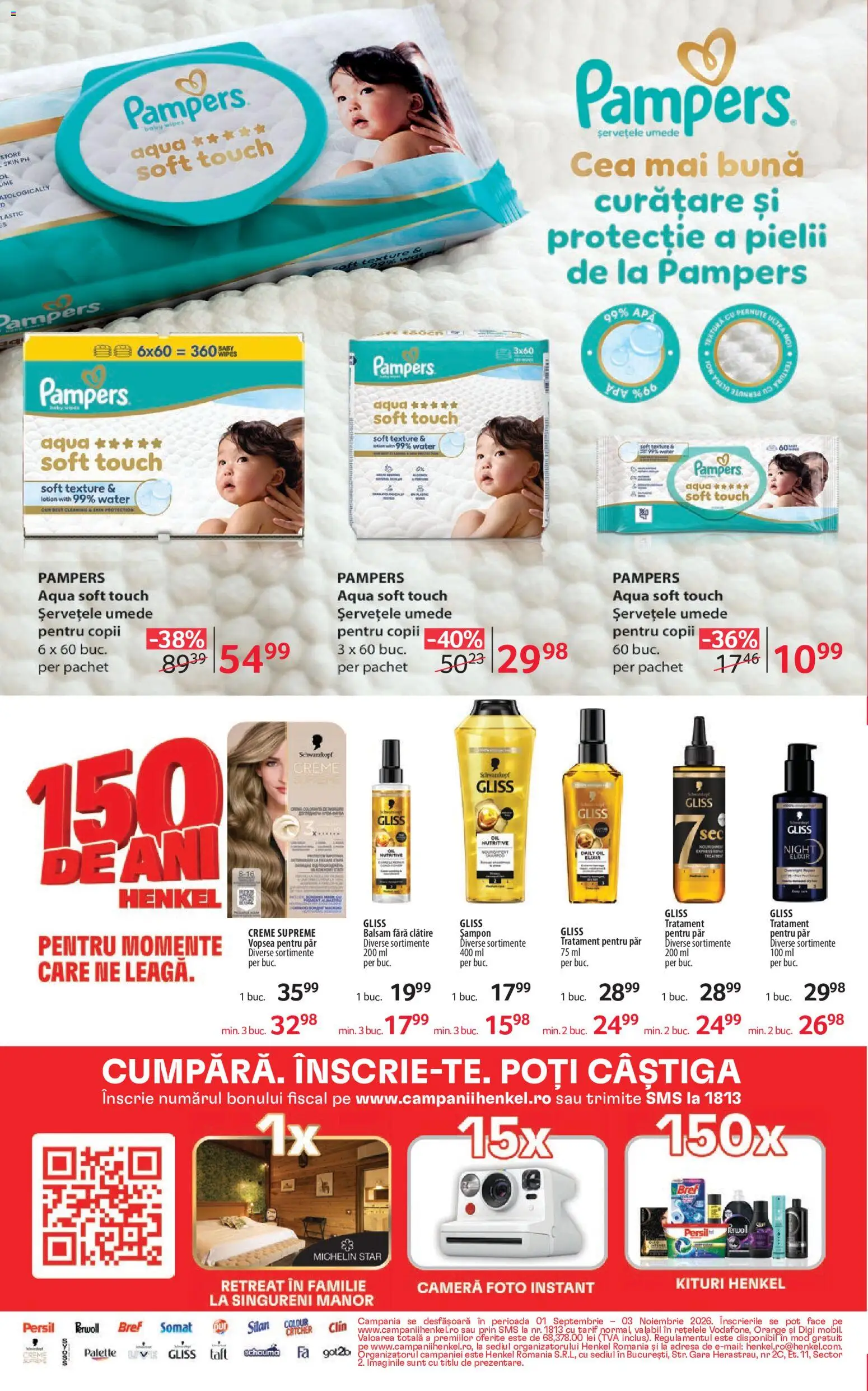 Catalog Selgros 4 - 16 Septembrie 2026 | Pagina 16 | Produse: Baby, Pampers, Vopsea, Balsam