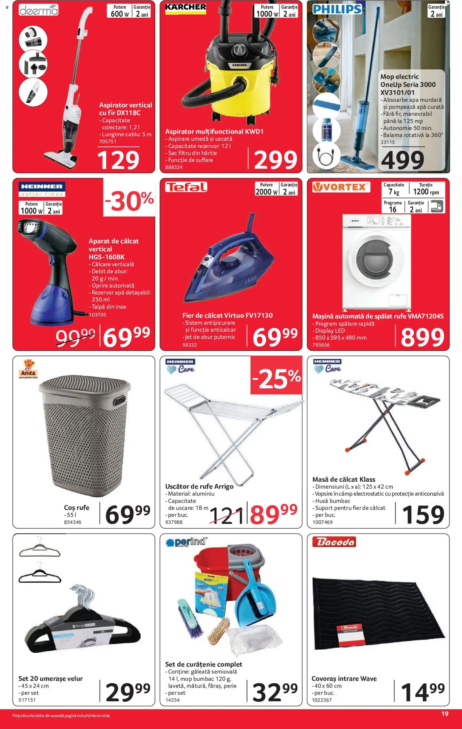 Catalog Selgros 4 - 16 Septembrie 2026 | Pagina 19 | Produse: Uscător, Coș, Sac, Suport