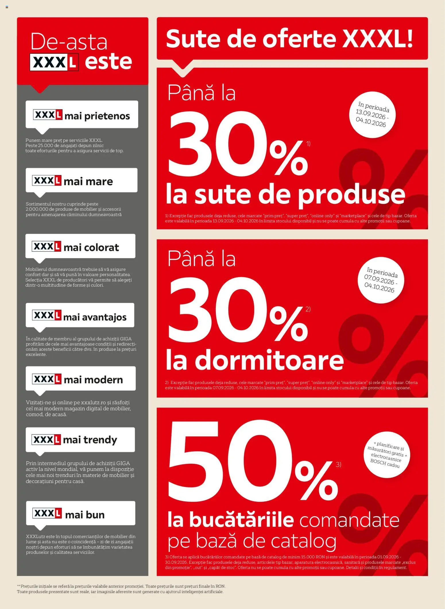 Catalog XXXLutz 7 Septembrie - 3 Octombrie 2026 | Pagina 2 | Produse: Aplică, Pește, Tip