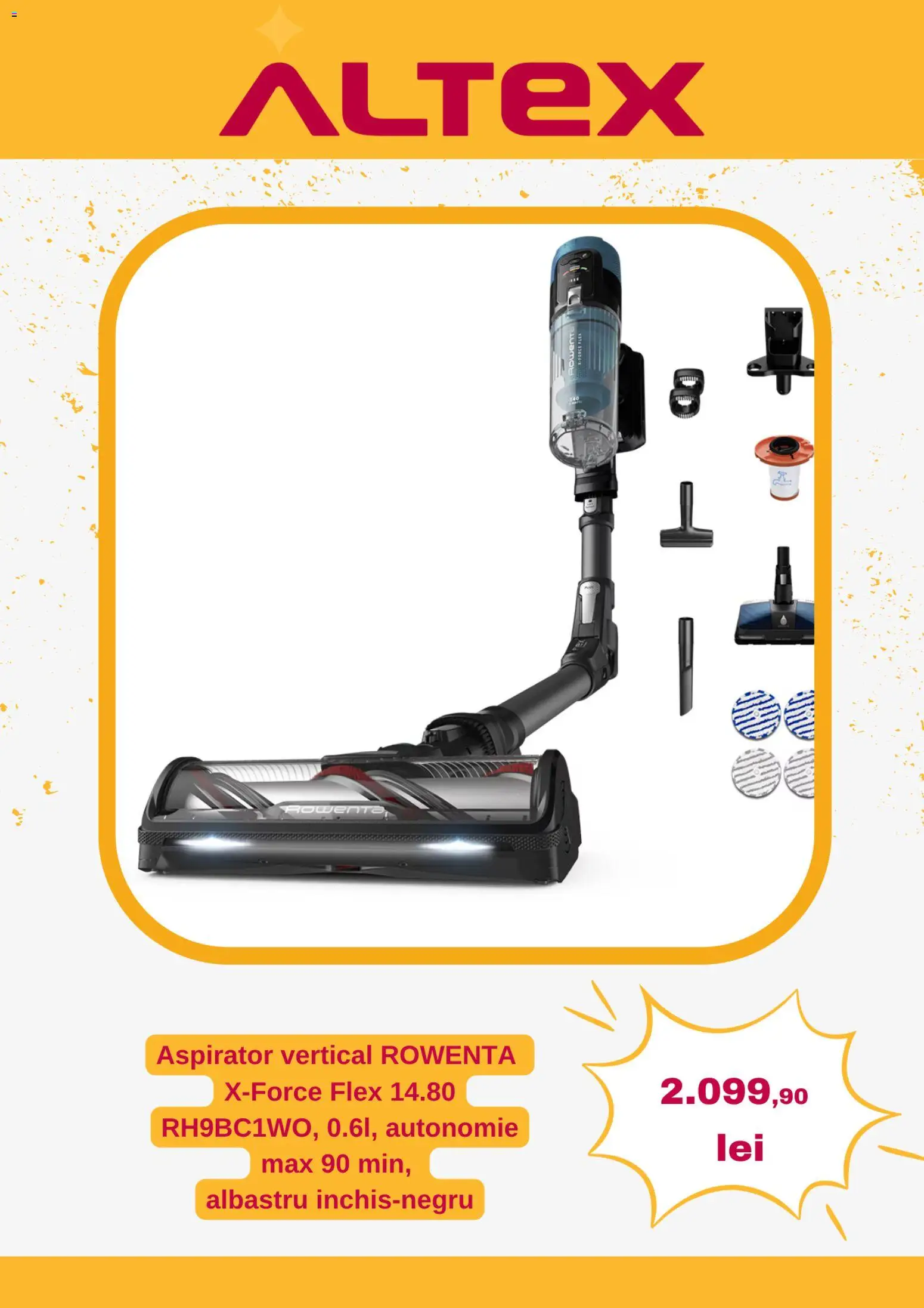 Catalog Altex 10 - 22 Septembrie 2026 | Pagina 5 | Produse: Aspirator vertical, Aspirator