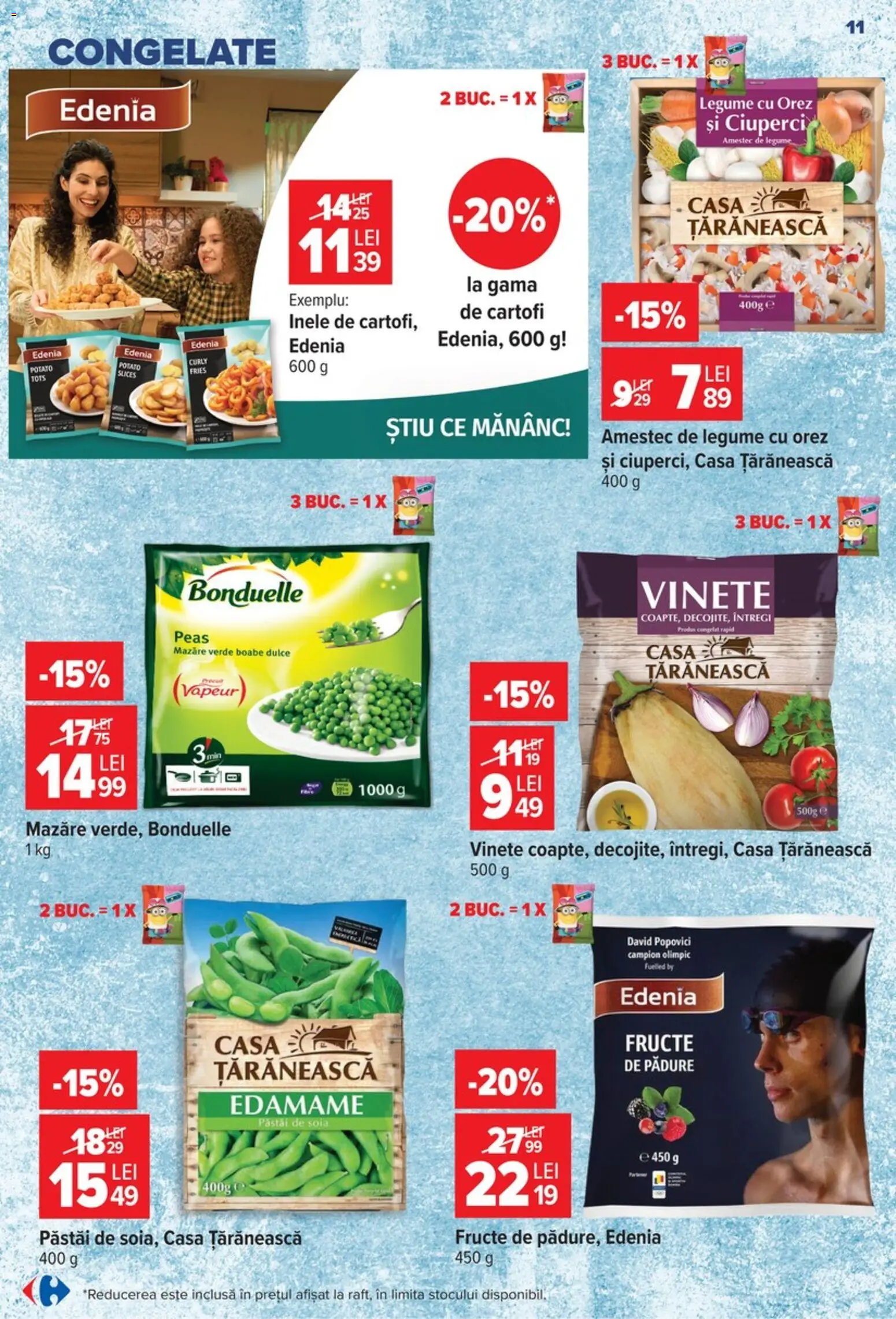 Catalog Carrefour 9 - 21 Septembrie 2026 | Pagina 11 | Produse: Ciuperci, Amestec, Cartofi, Legume