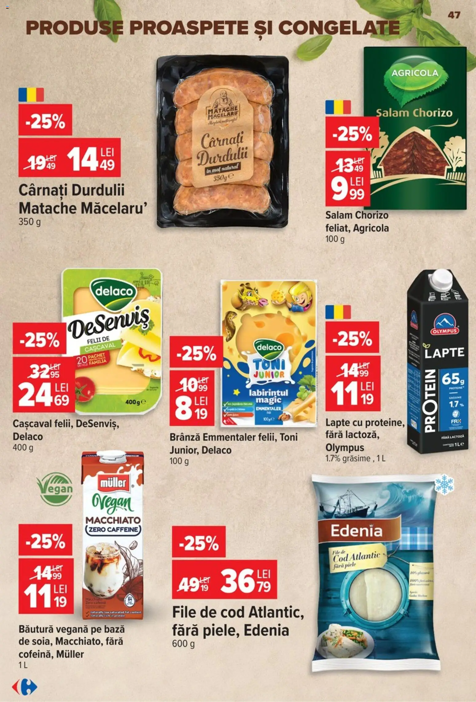 Catalog Carrefour 9 - 21 Septembrie 2026 | Pagina 47 | Produse: Zero, Cașcaval, Magic, Brânză
