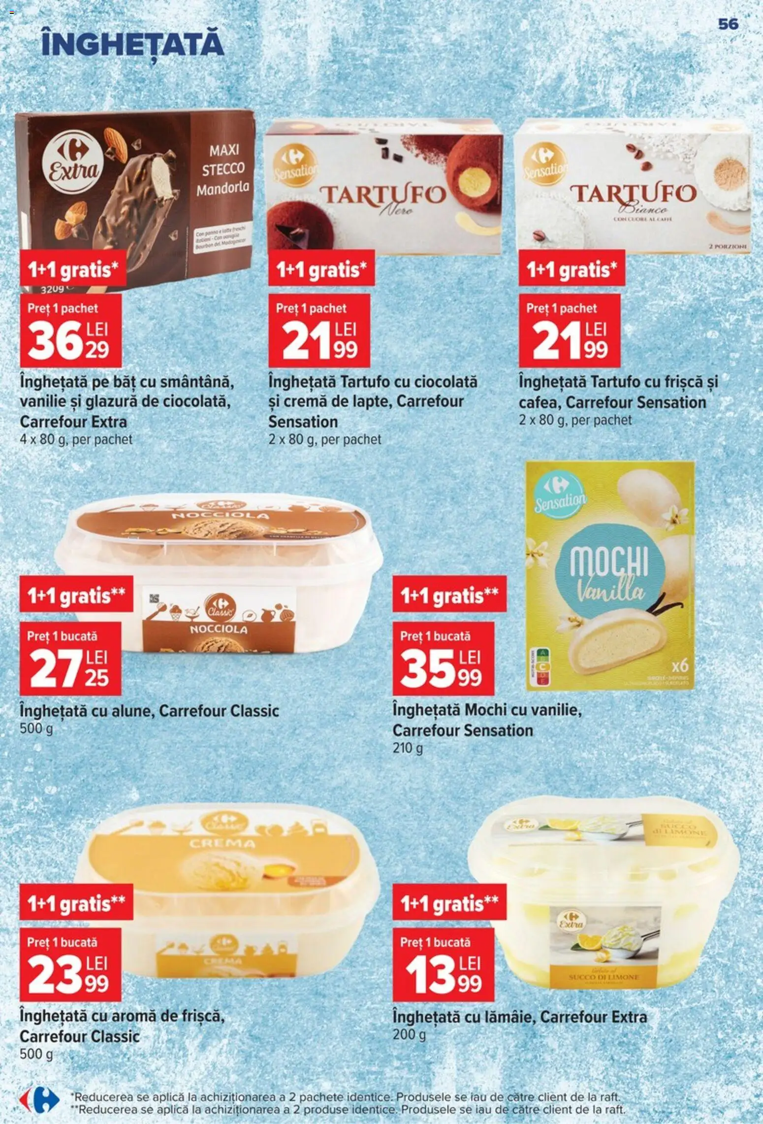 Catalog Carrefour 9 - 21 Septembrie 2026 | Pagina 56 | Produse: Cremă, Ciocolată, Frișcă, Bourbon