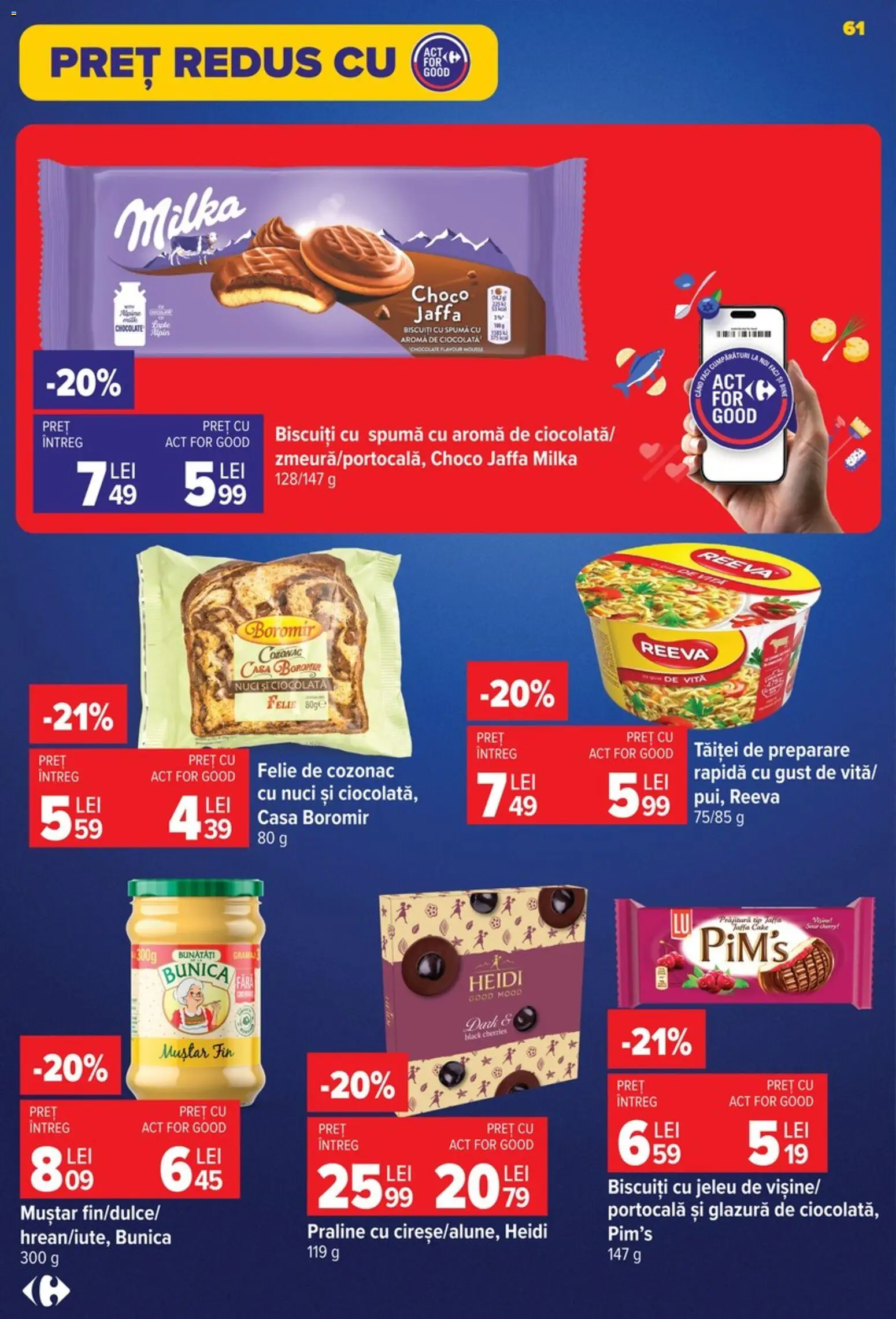 Catalog Carrefour 9 - 21 Septembrie 2026 | Pagina 61 | Produse: Praline, Ciocolată, Nuci, Tip