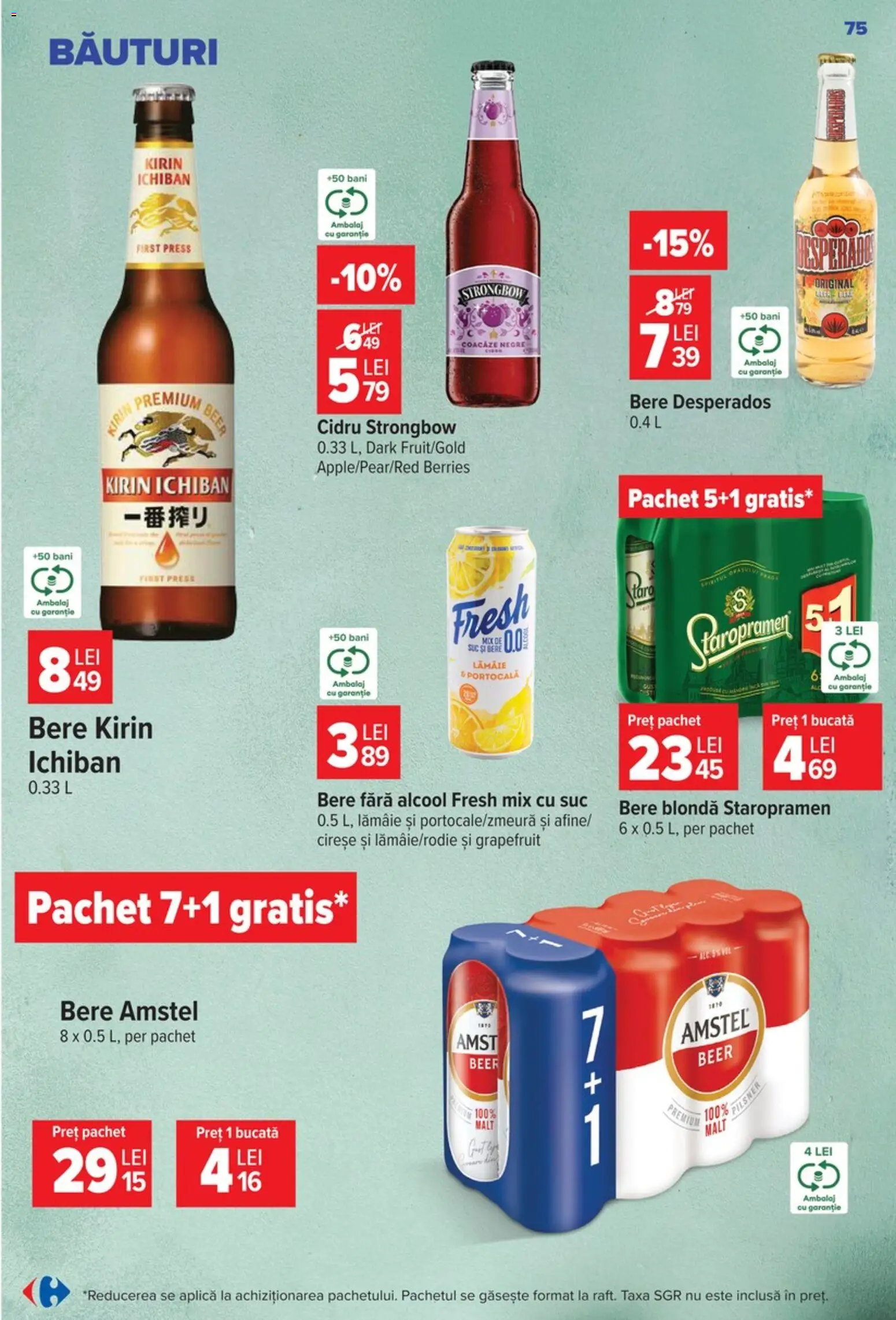 Catalog Carrefour 9 - 21 Septembrie 2026 | Pagina 75 | Produse: Bere fara alcool, Aplică, Cireșe, Lămâie