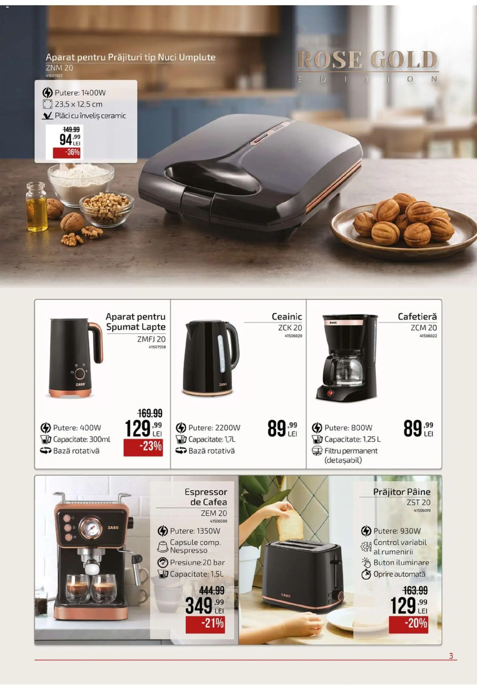 Catalog Carrefour 9 Septembrie - 19 Octombrie 2026 | Pagina 3 | Produse: Ceainic, Lapte, Cafea, Tip