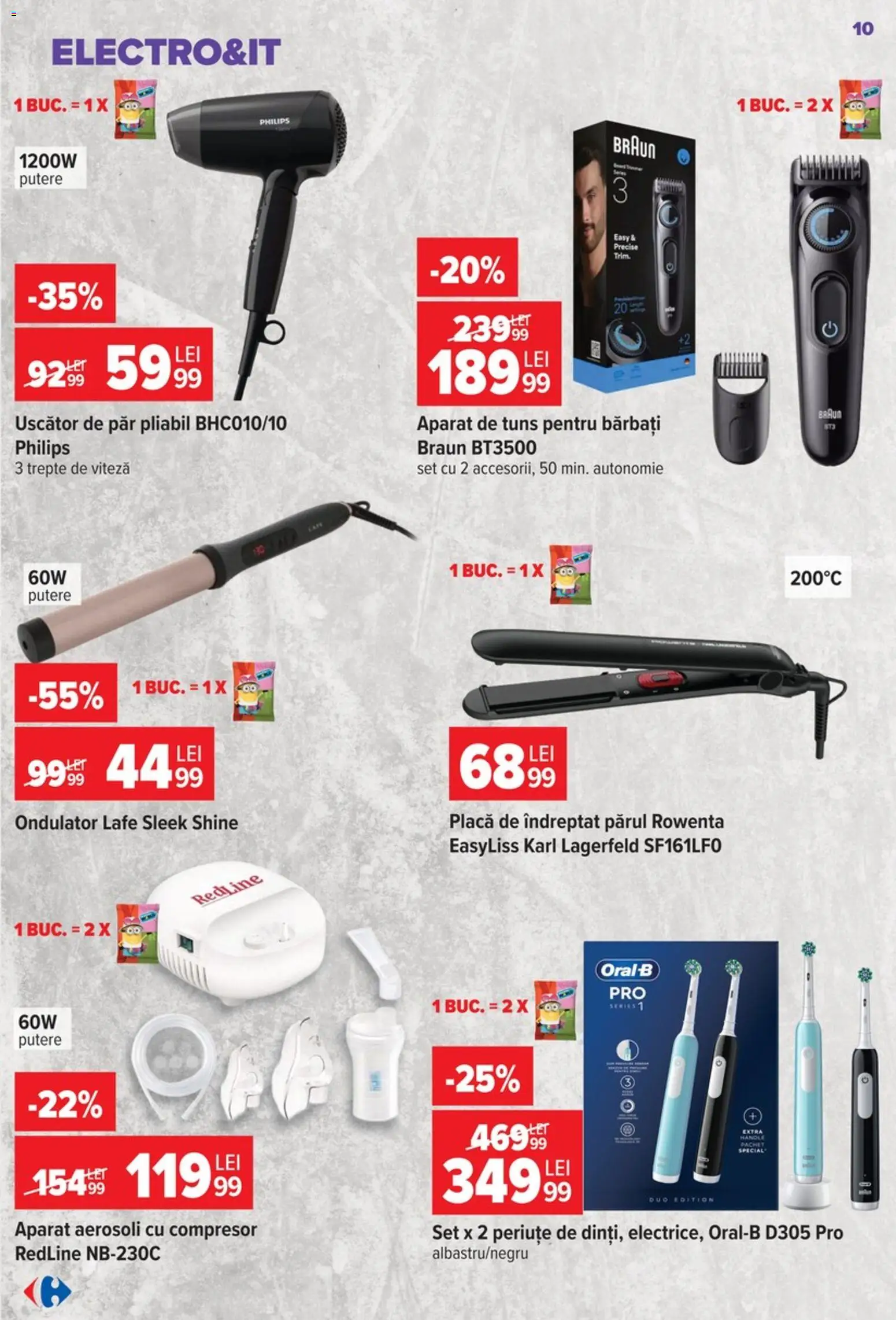 Catalog Carrefour 9 - 21 Septembrie 2026 | Pagina 10 | Produse: Philips, Uscător De Păr, Placă De Îndreptat Părul, Aparat