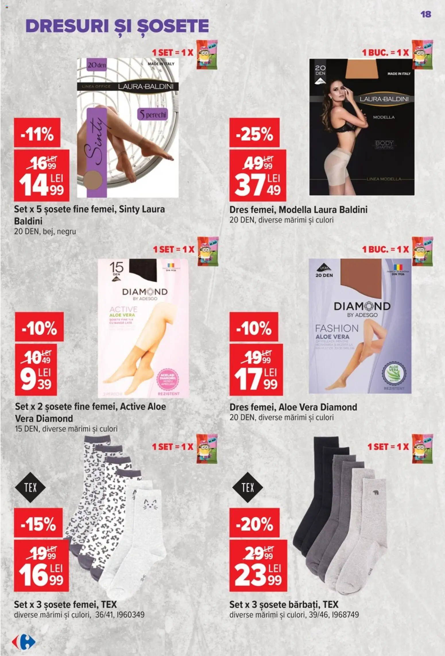Catalog Carrefour 9 - 21 Septembrie 2026 | Pagina 18 | Produse: Aloe vera, Body, Active, Tex