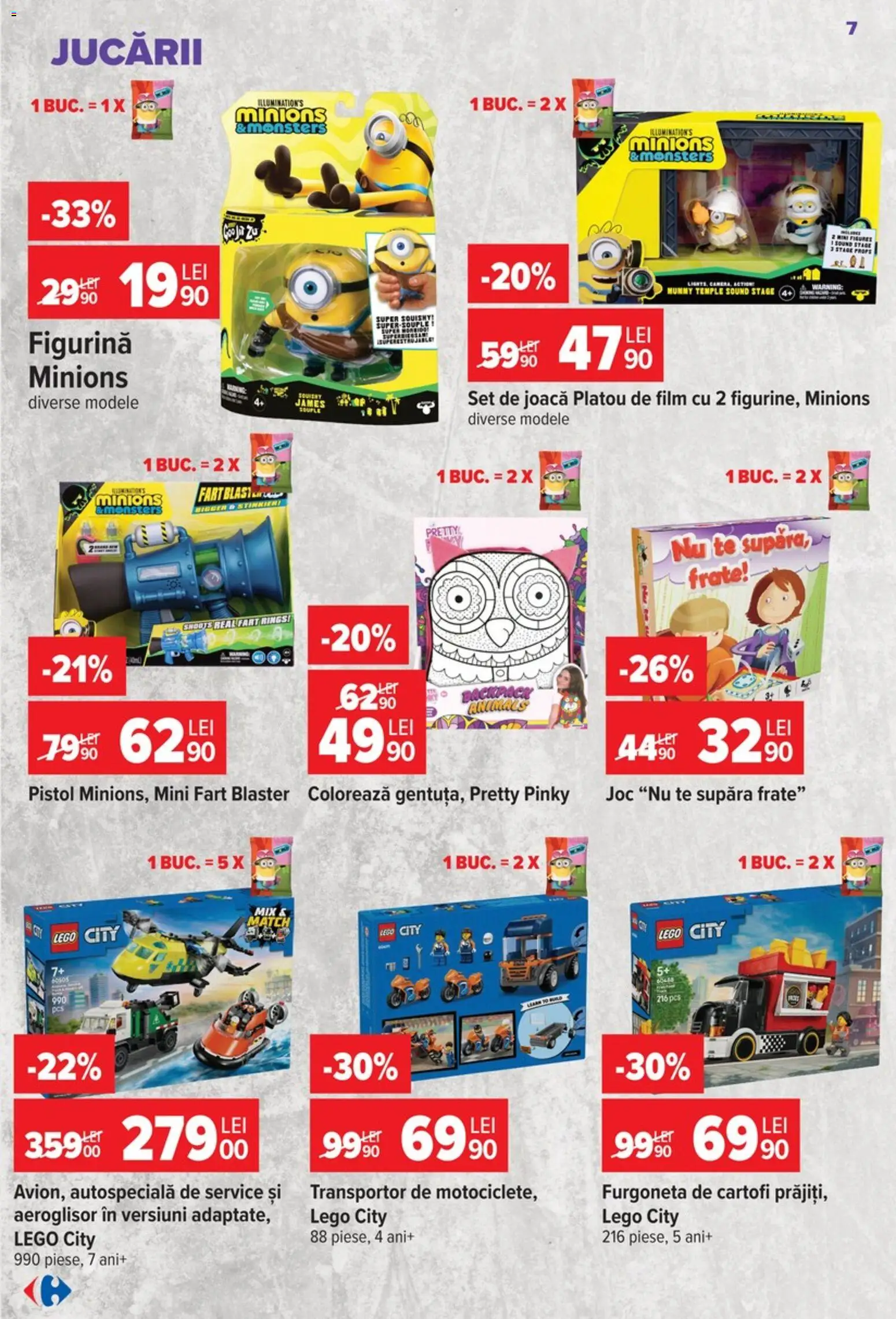Catalog Carrefour 9 - 21 Septembrie 2026 | Pagina 7 | Produse: LEGO, Joc, Cartofi