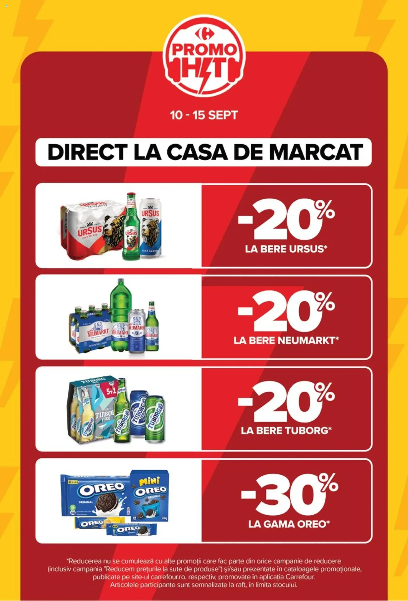 Catalog Carrefour 9 - 21 Septembrie 2026 | Pagina 15 | Produse: Pară, Oreo, Ursus, Bere