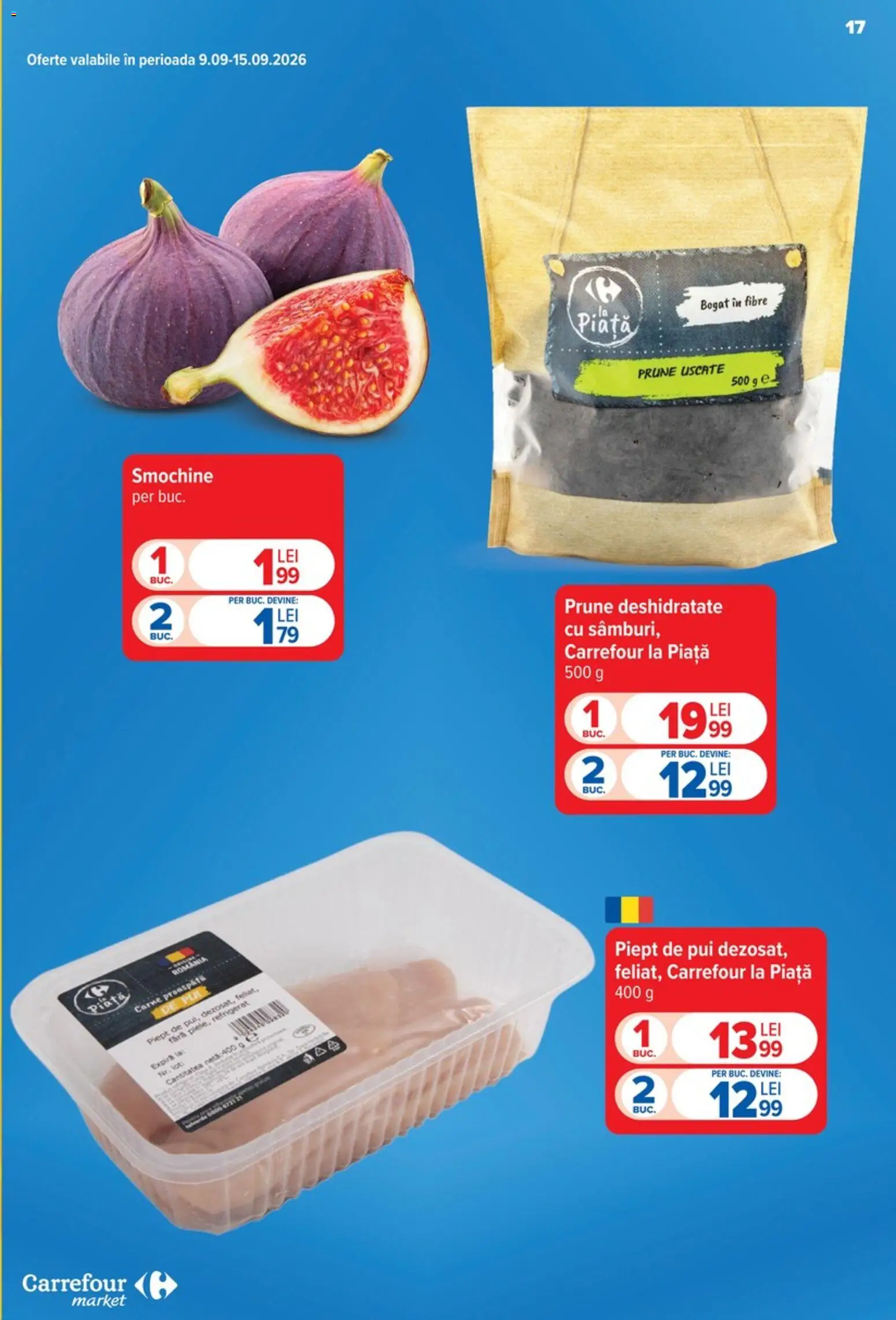 Catalog Carrefour 9 - 21 Septembrie 2026 | Pagina 17 | Produse: Pui, Prune