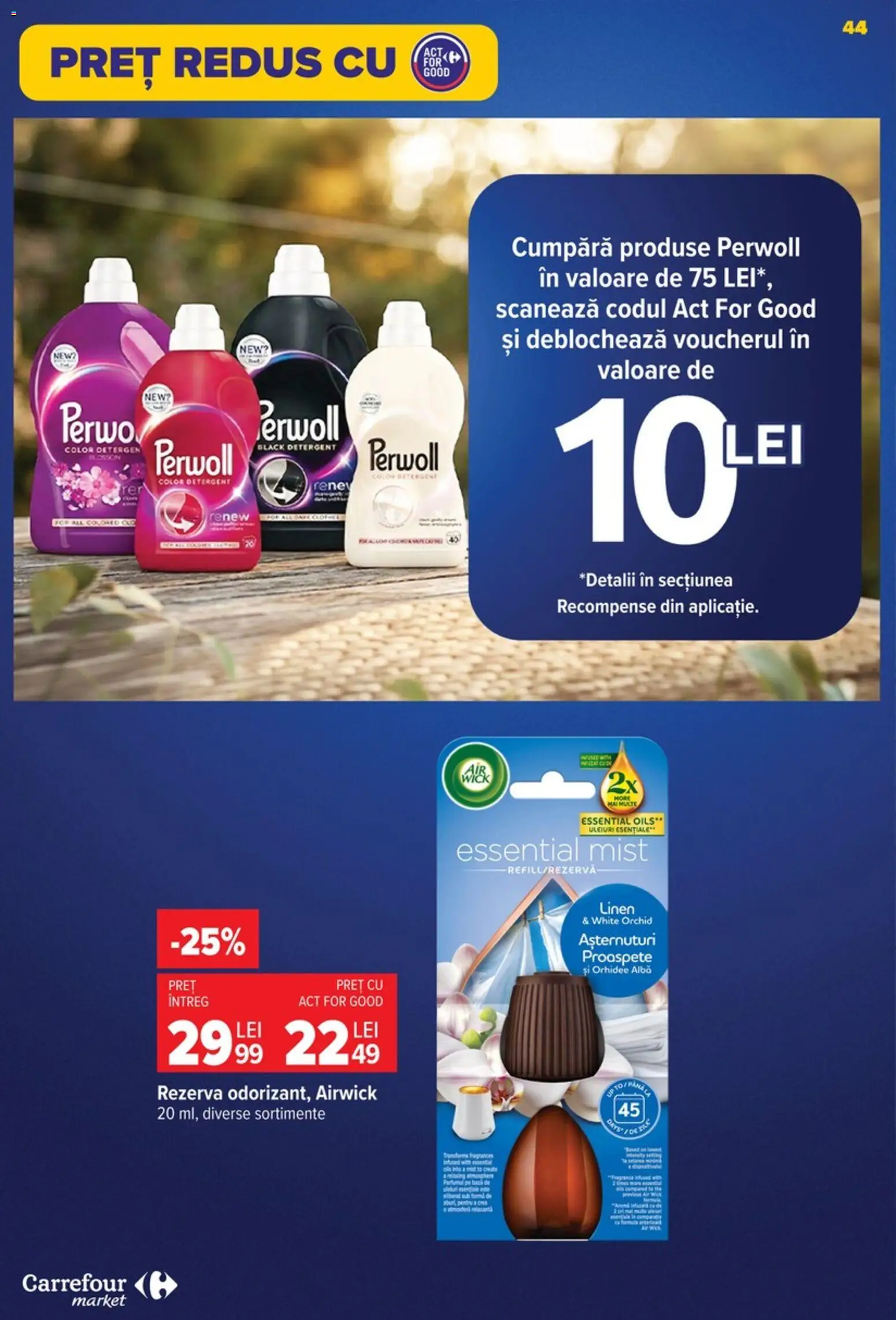 Catalog Carrefour 9 - 21 Septembrie 2026 | Pagina 44 | Produse: Orhidee, Detergent, Black