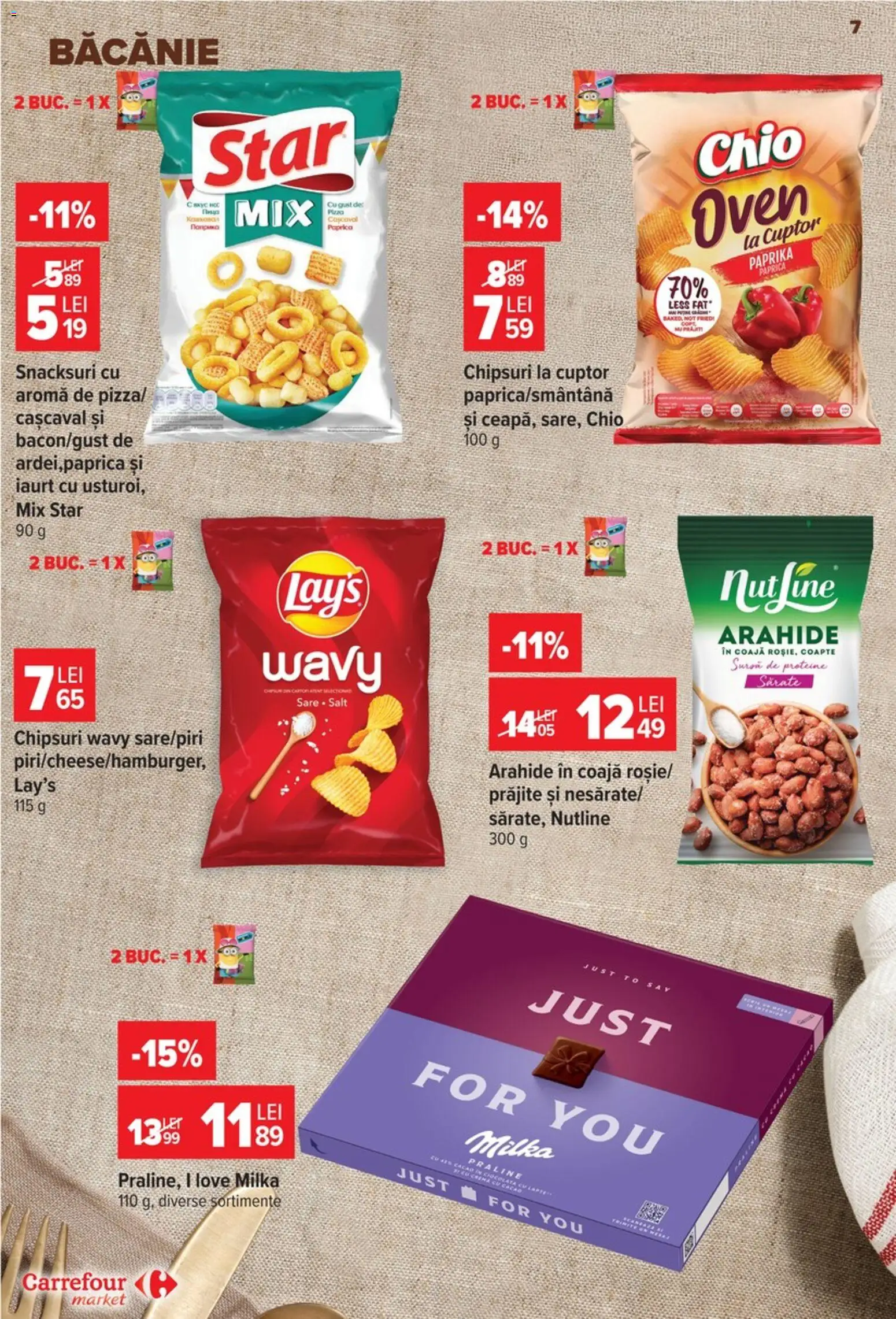 Catalog Carrefour 9 - 21 Septembrie 2026 | Pagina 7 | Produse: Cuptor, Iaurt, Chipsuri, Cacao