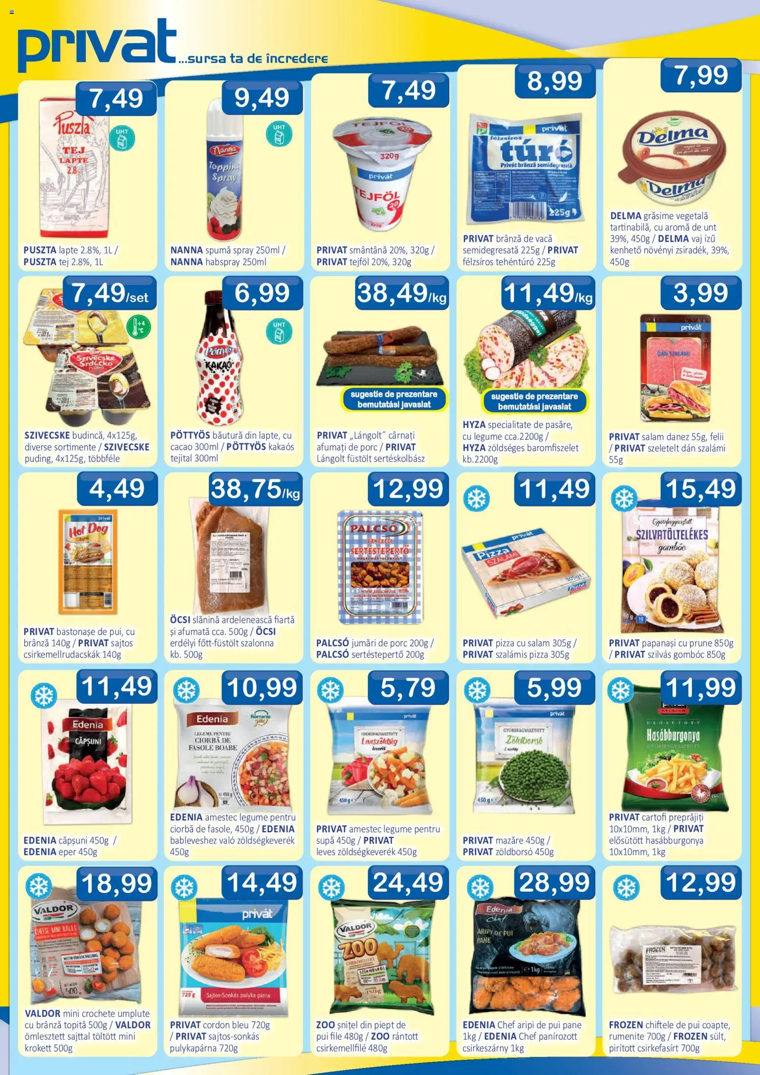 Catalog CBA 17 - 30 Septembrie 2026 | Pagina 2 | Produse: Mazăre, Lapte, Unt, Cârnați