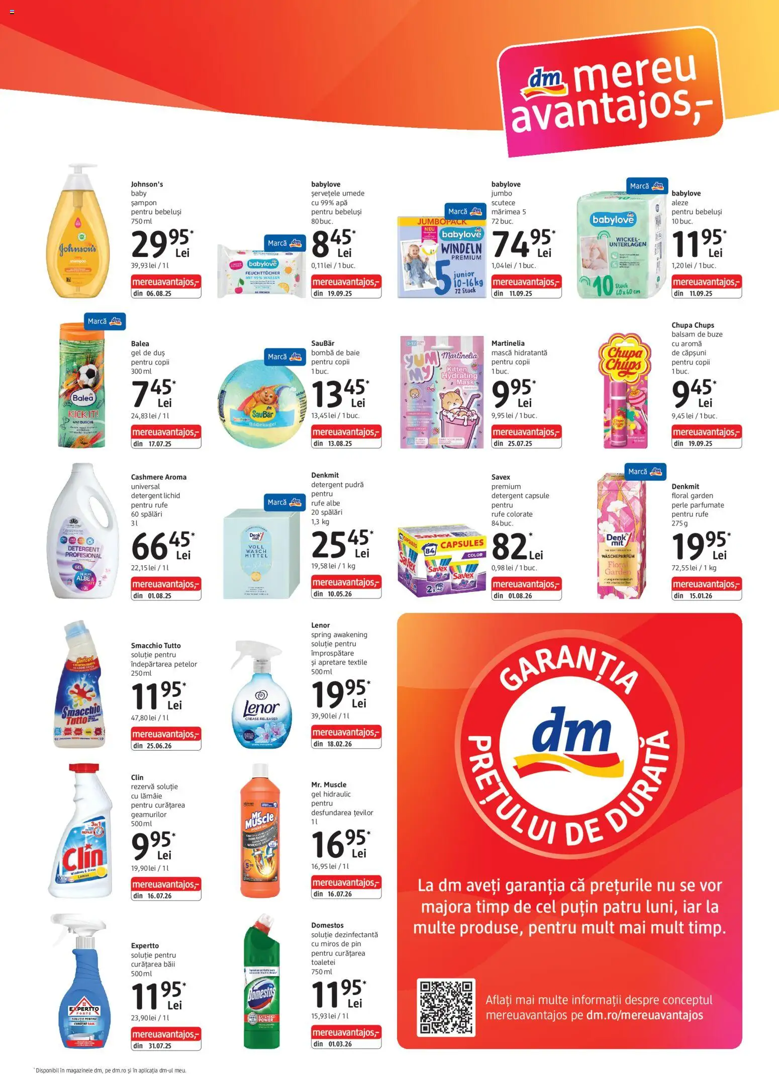 Catalog DM Drogerie Markt 10 Septembrie - 12 Octombrie 2026 | Pagina 3 | Produse: Premium, Pudră, Gel de duș, Power