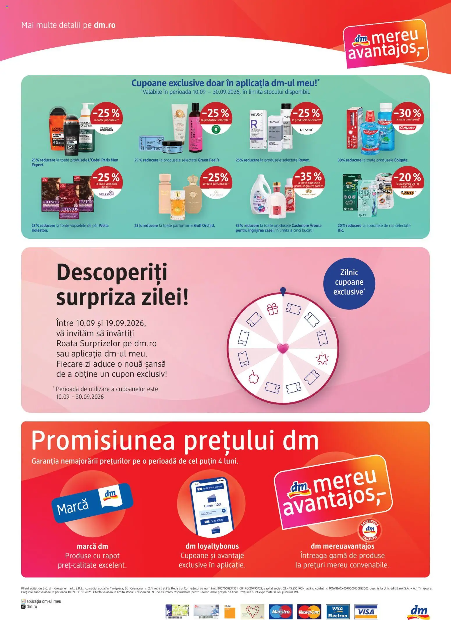 Catalog DM Drogerie Markt 10 Septembrie - 12 Octombrie 2026 | Pagina 4 | Produse: Cif