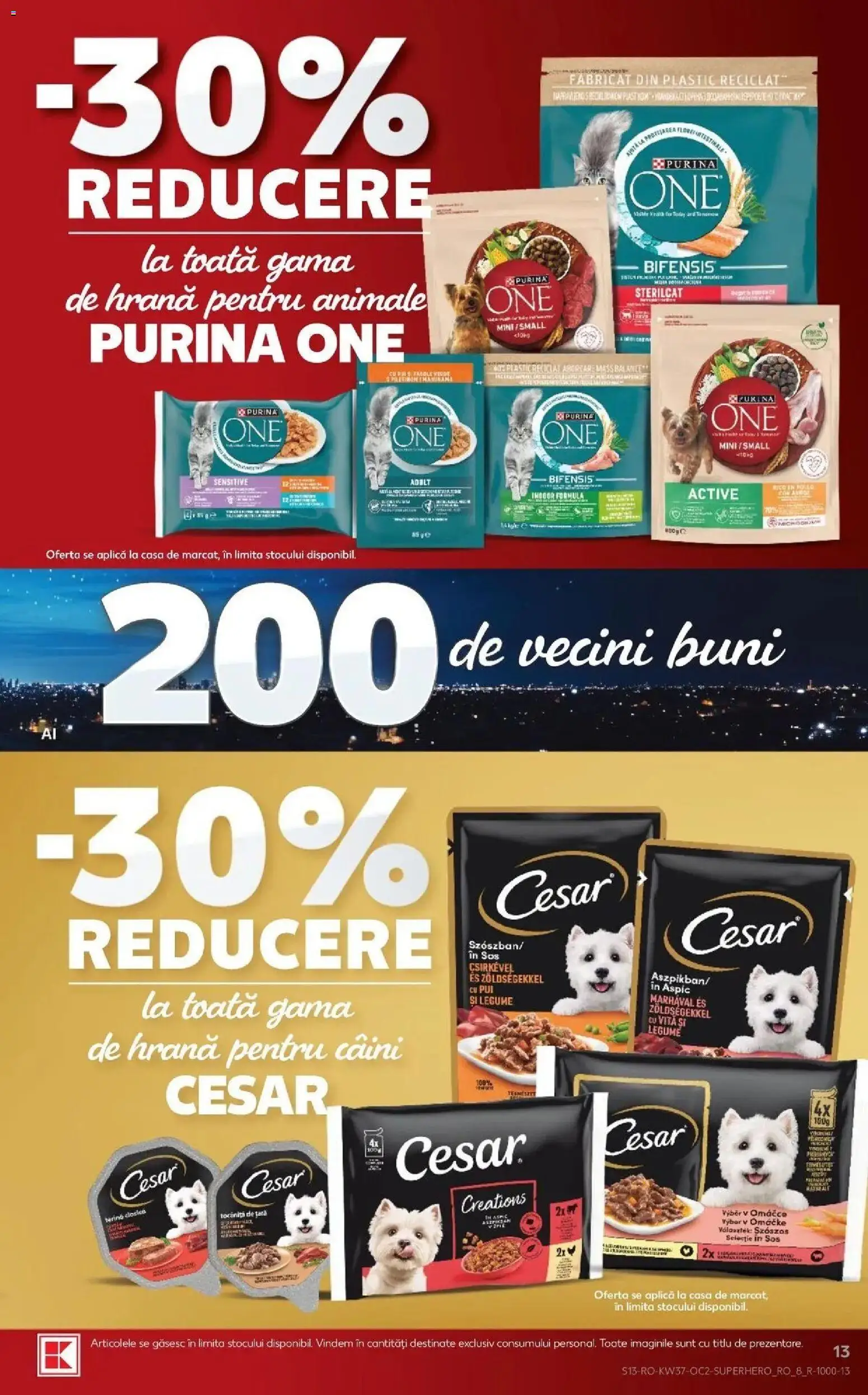 Catalog Kaufland 9 - 14 Septembrie 2026 | Pagina 13 | Produse: Vită, Hrană pentru câini, Pui, Sos