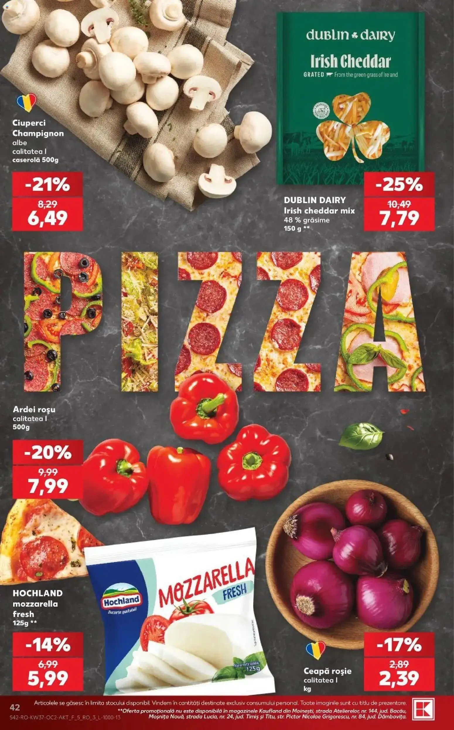 Catalog Kaufland 9 - 14 Septembrie 2026 | Pagina 42 | Produse: Caserola, Ciuperci, Ardei, Hochland