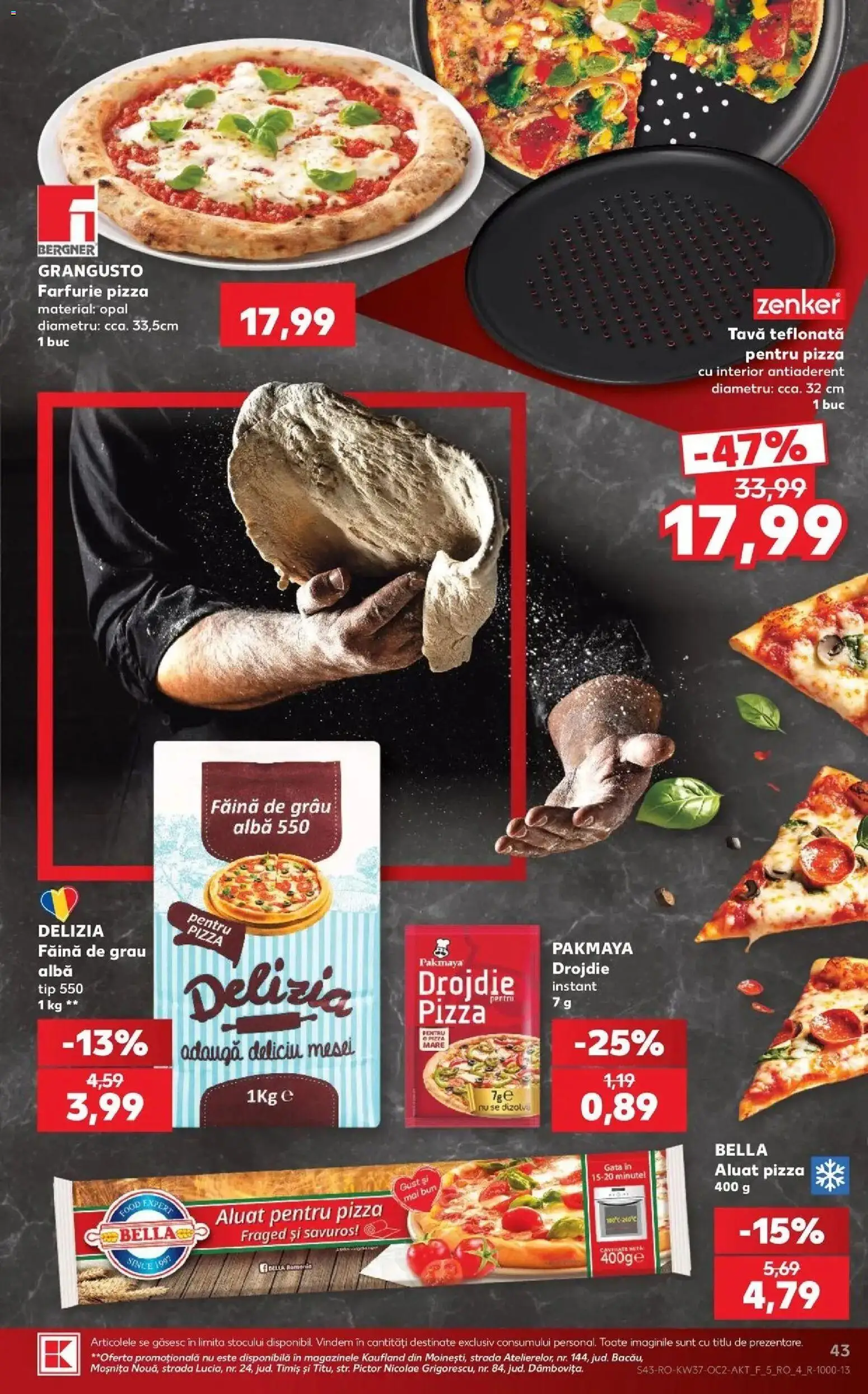 Catalog Kaufland 9 - 14 Septembrie 2026 | Pagina 43 | Produse: Tava, Aluat, Farfurie, Făină