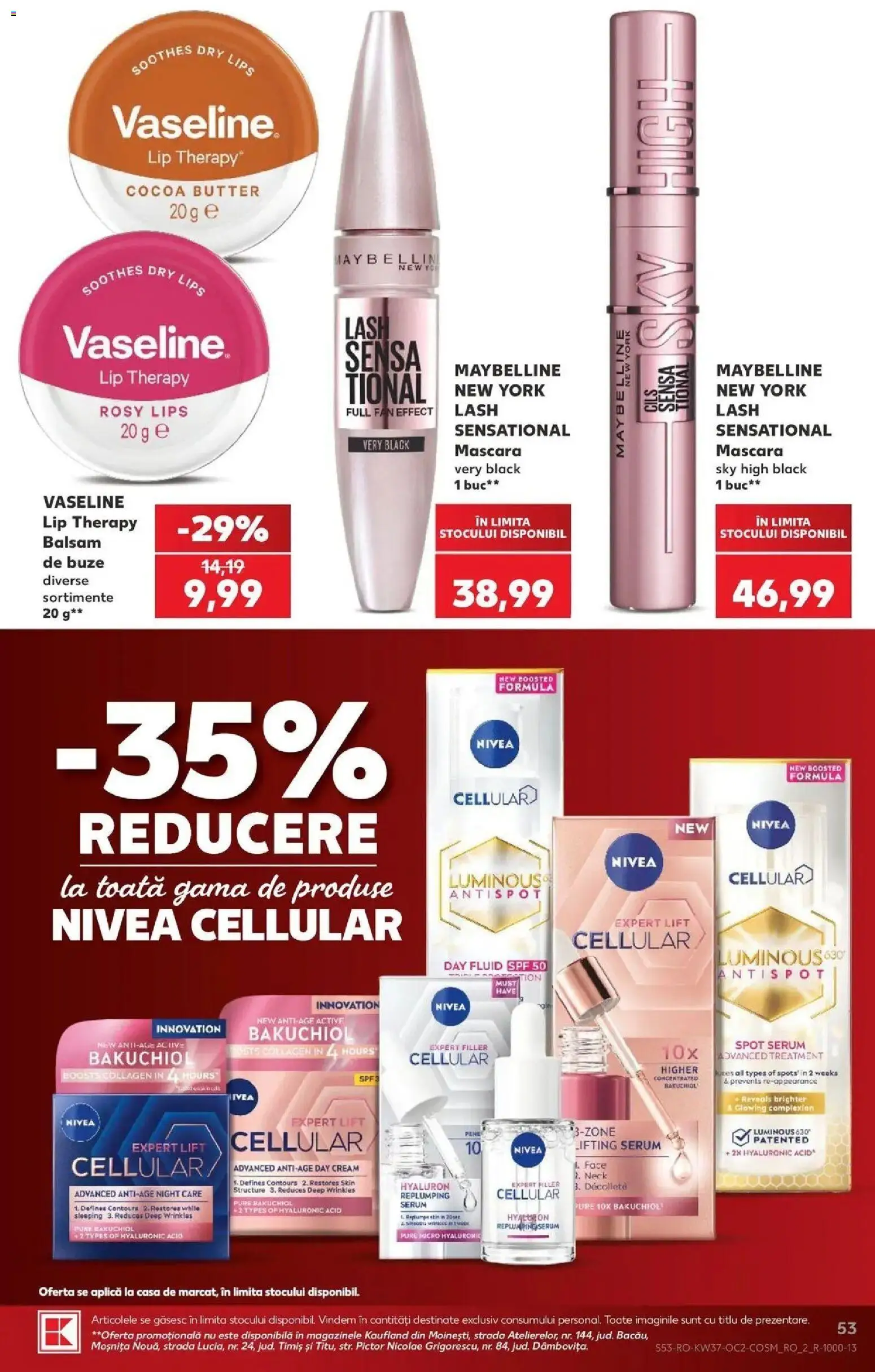 Catalog Kaufland 9 - 14 Septembrie 2026 | Pagina 53 | Produse: Nivea, Mascara, Balsam, Black